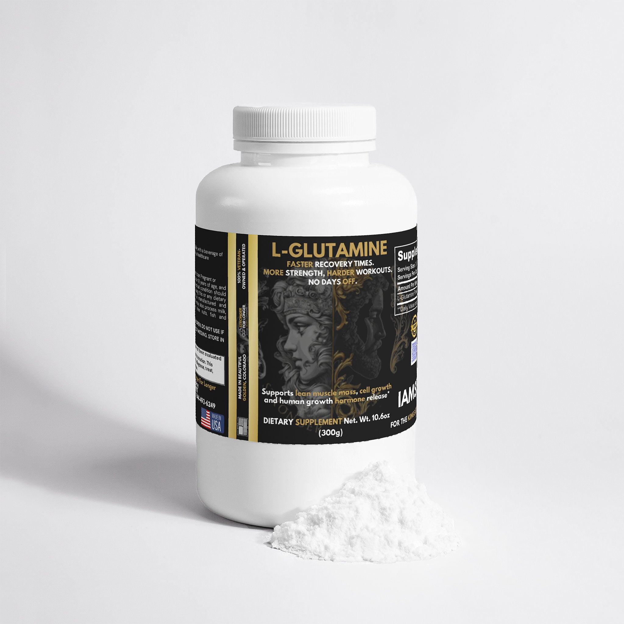 L-Glutamine Powder – Essential Support for Muscle Recovery & Performance