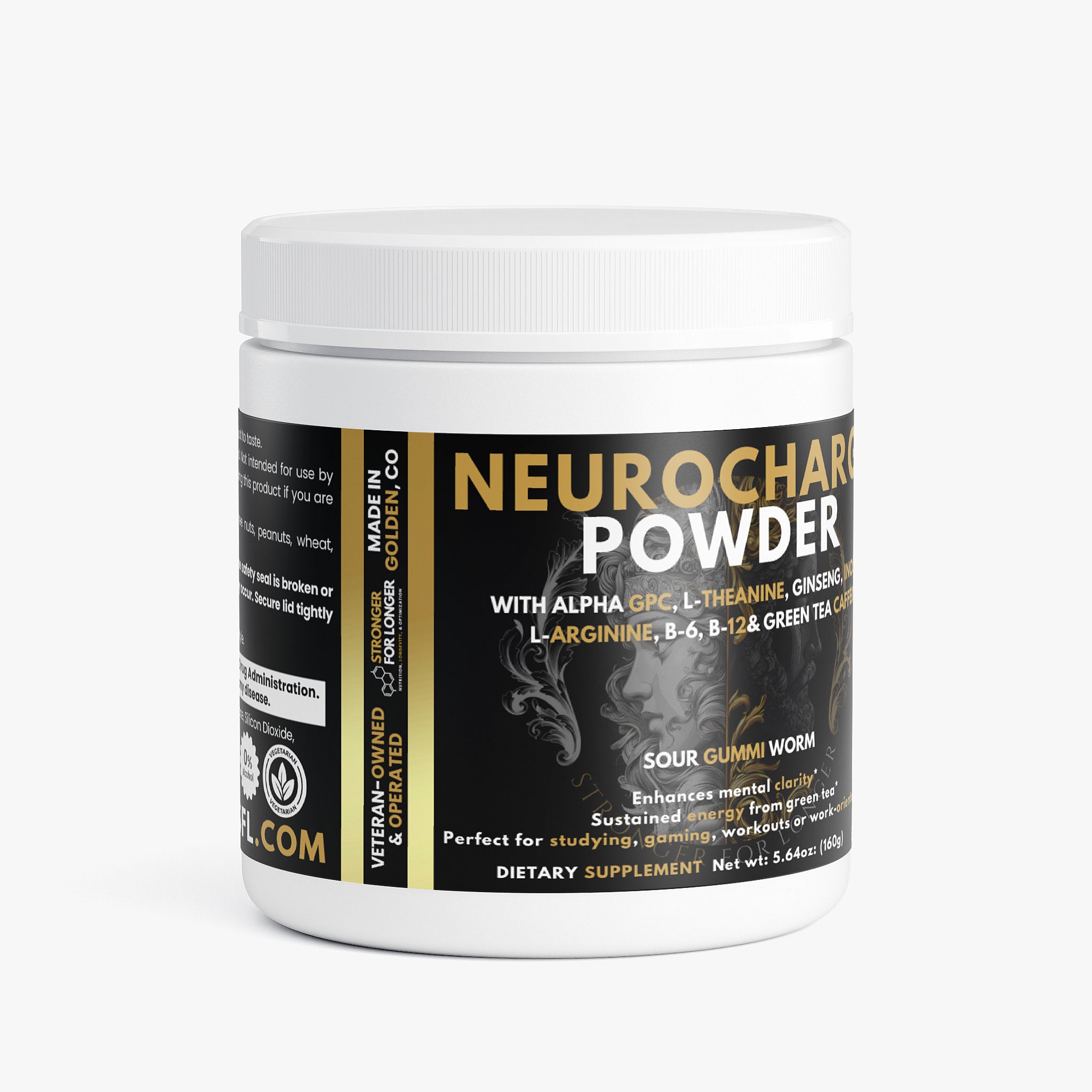 Neurocharge Powder with Alpha-GPC