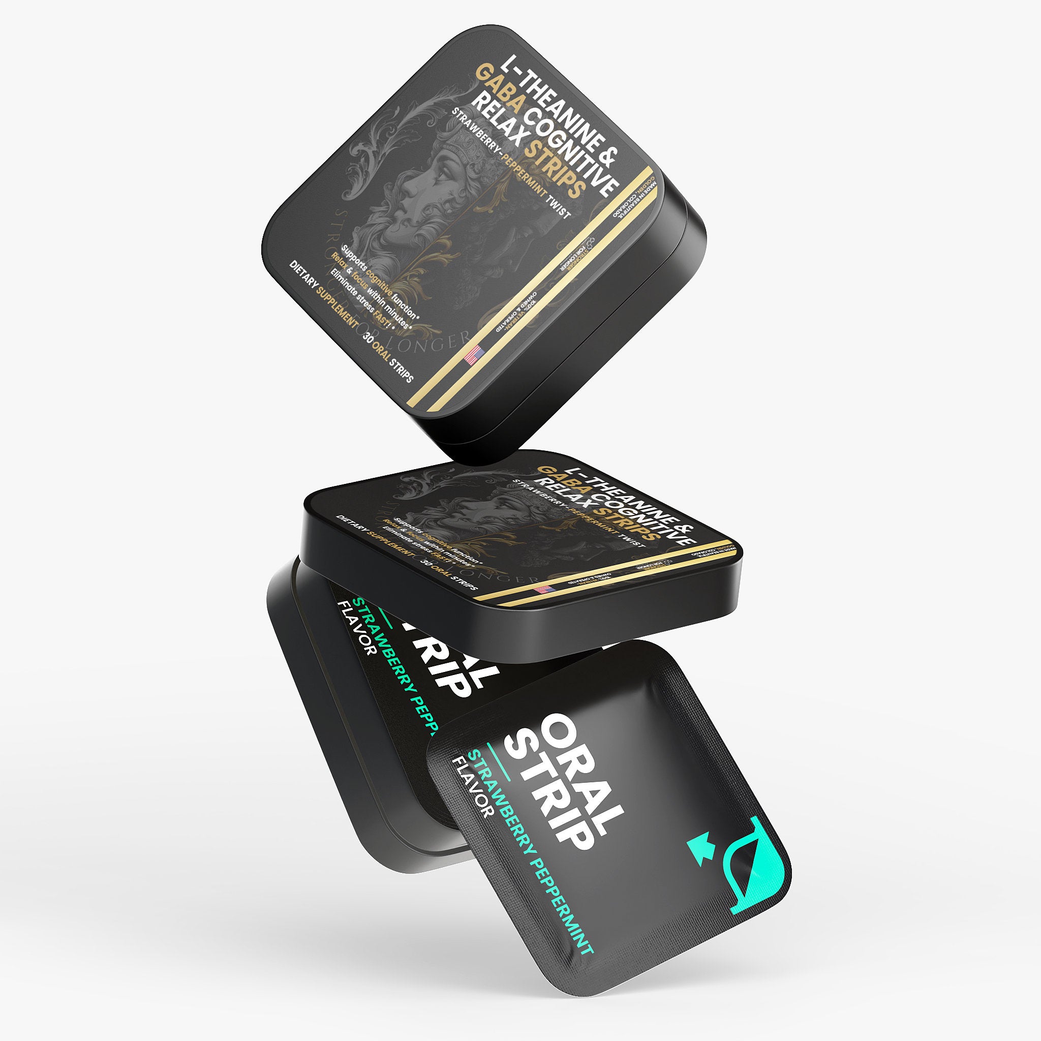 L-Theanine & GABA Cognitive Relax Strips