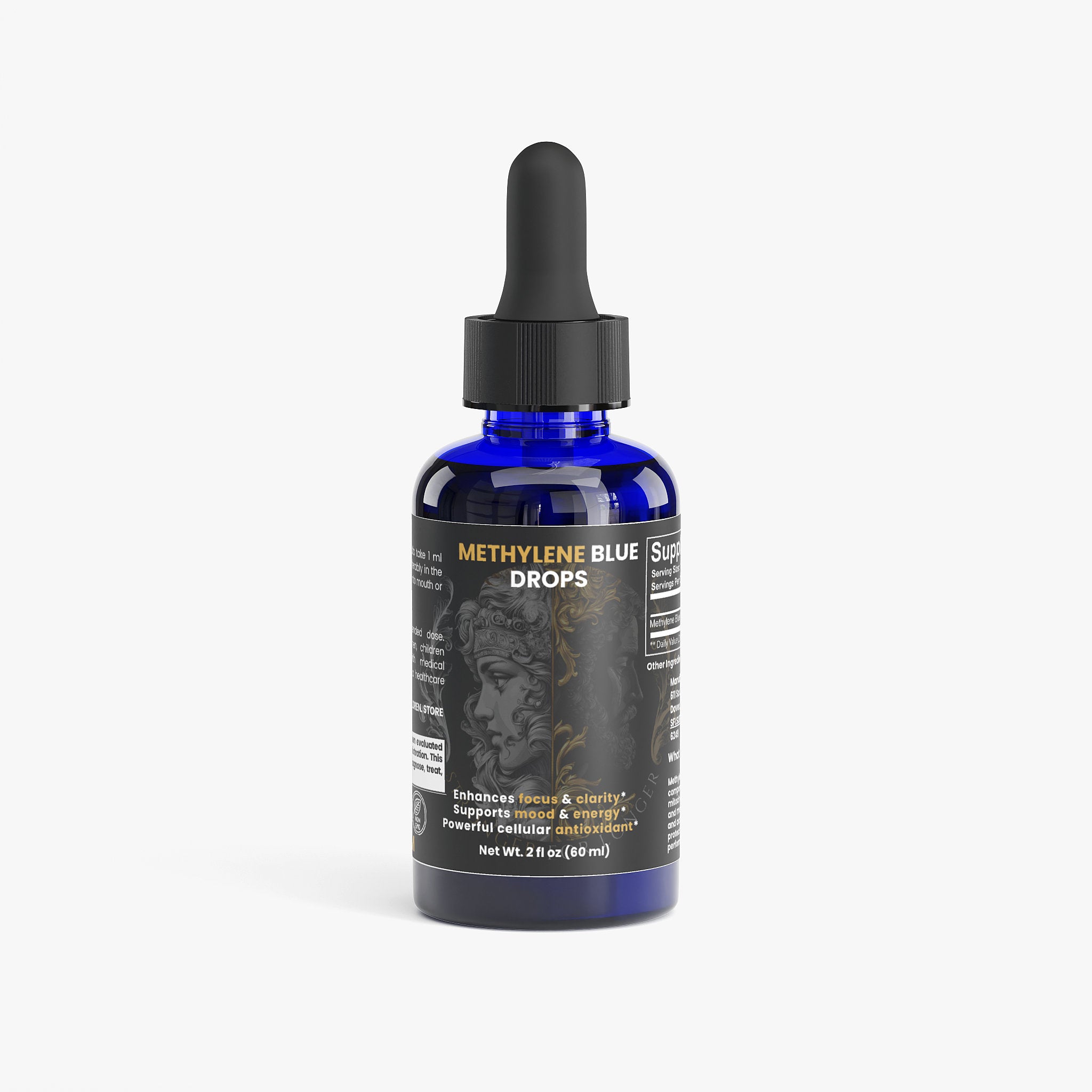 100% Pure Methylene Blue Drops (Made in USA)