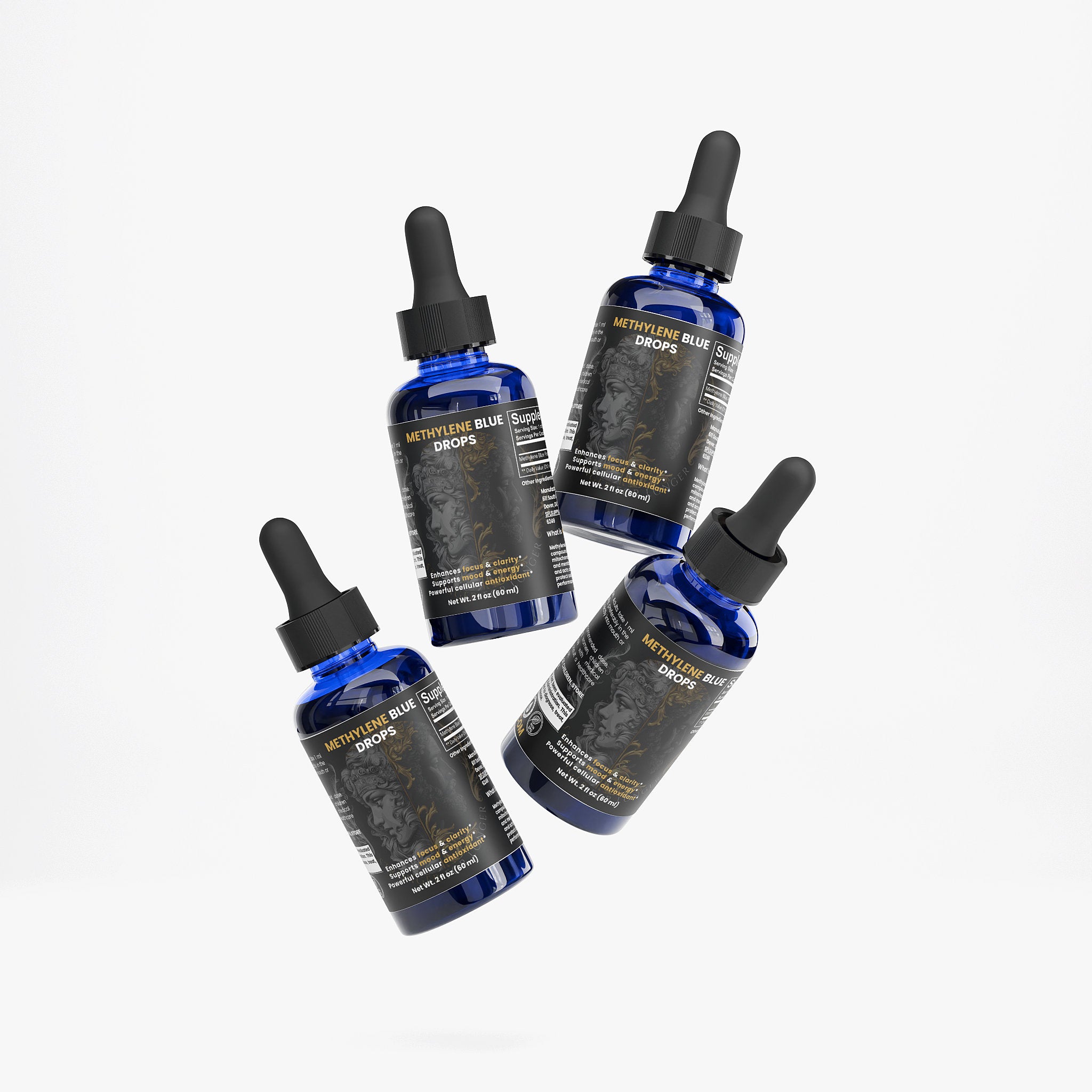 100% Pure Methylene Blue Drops (Made in USA)