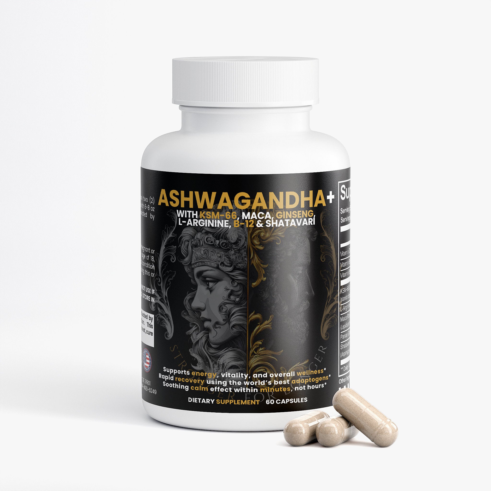 Ashwagandha+ with KSM-66 & Shatavari Powder