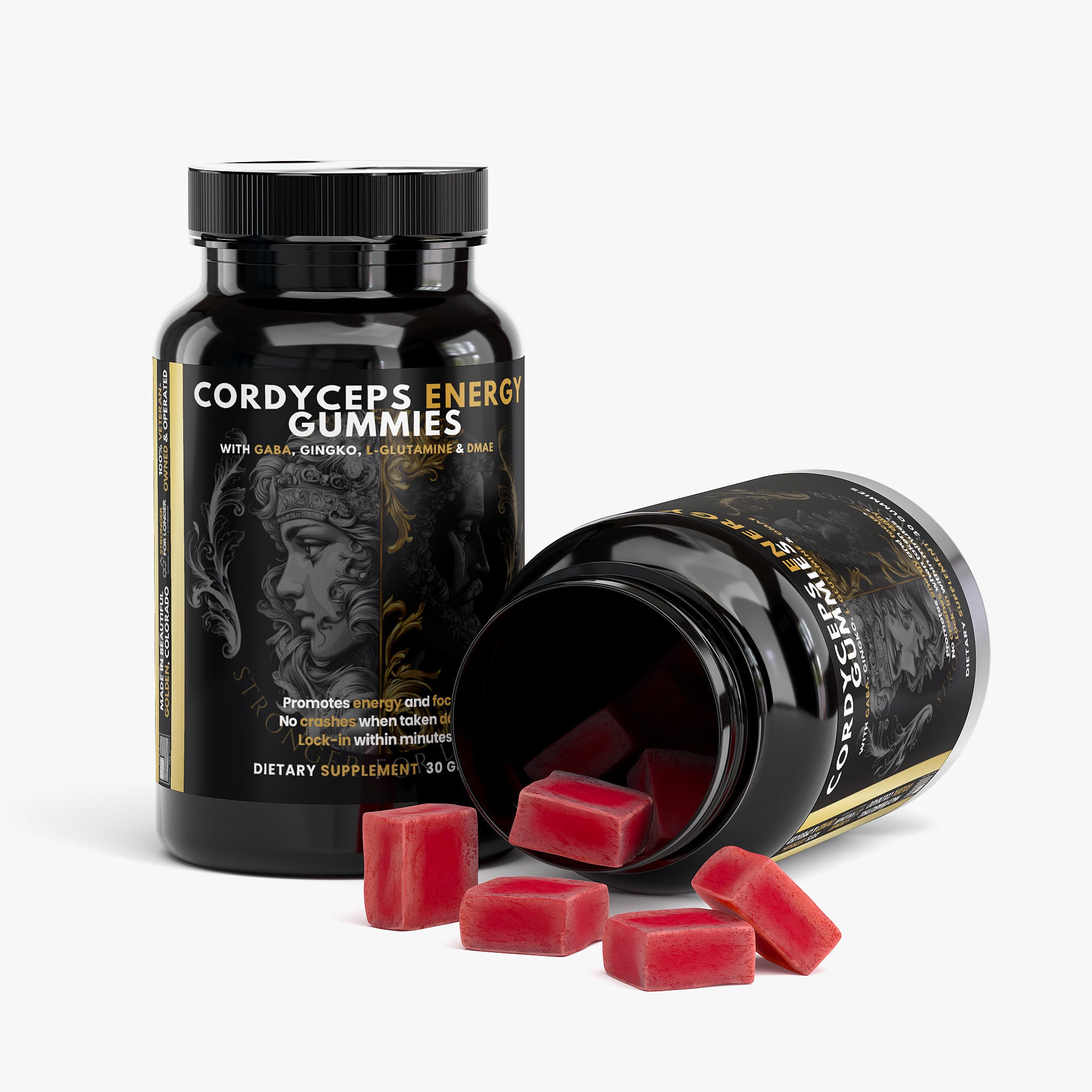 Cordyceps Energy Gummies: Locked-In