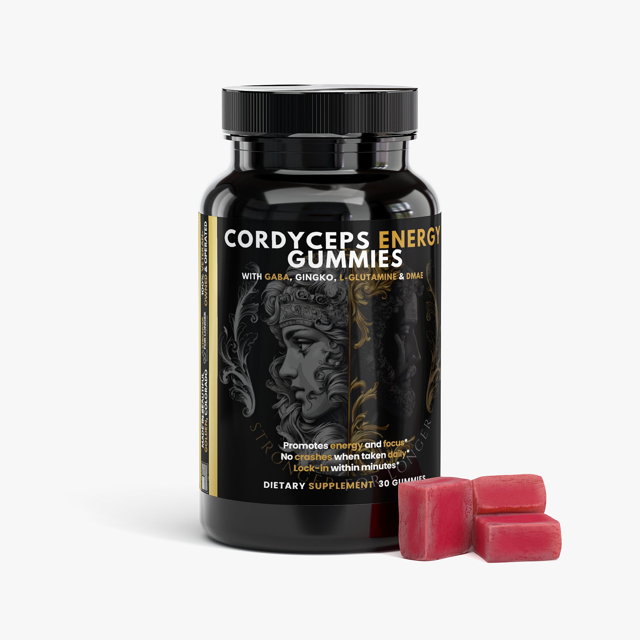 Cordyceps Energy Gummies: Locked-In