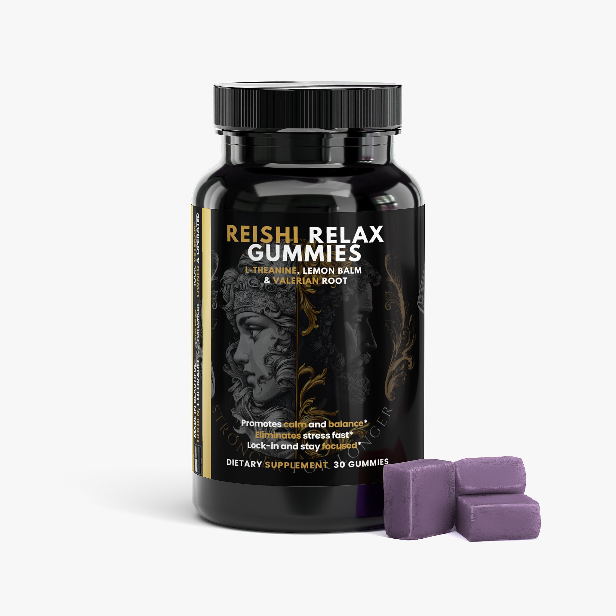 Reishi Relax Gummies: Detox & Destress Naturally