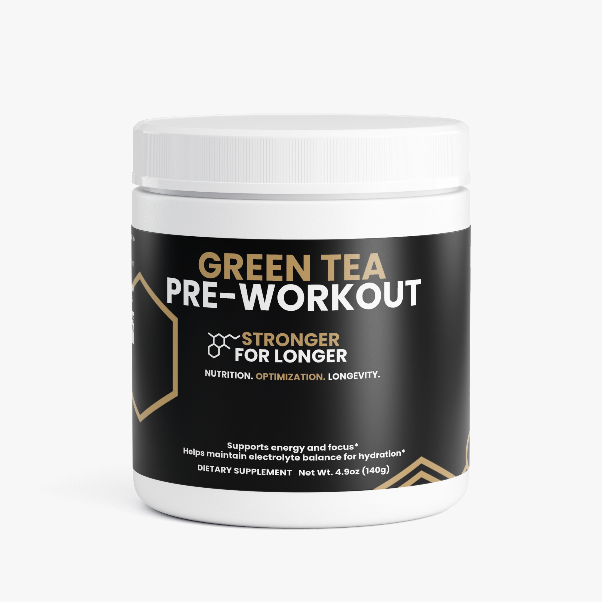 Green Tea Pre-Workout: L-Theanine, Taurine & Caffeine