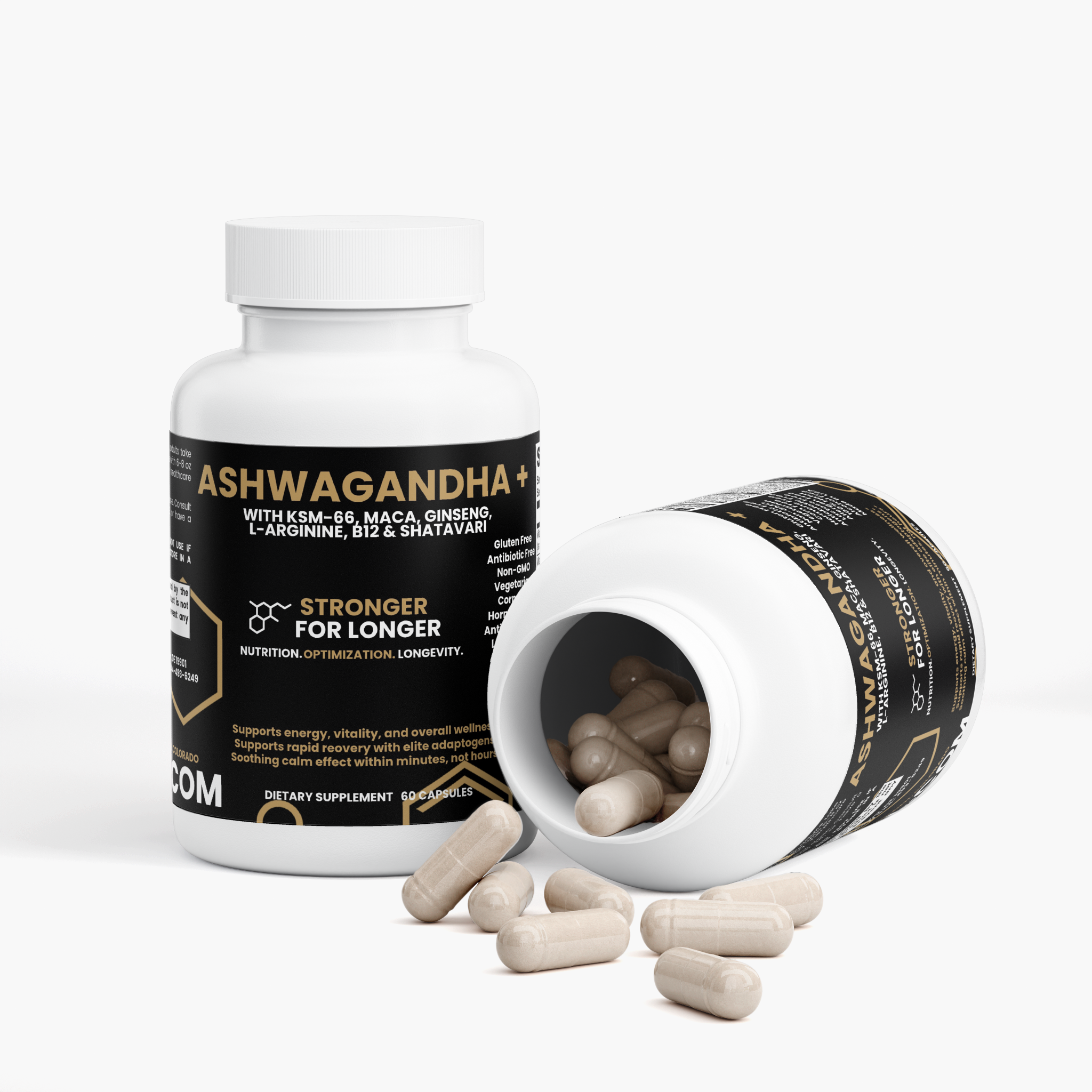 Ashwagandha+ with KSM-66 & Shatavari Powder