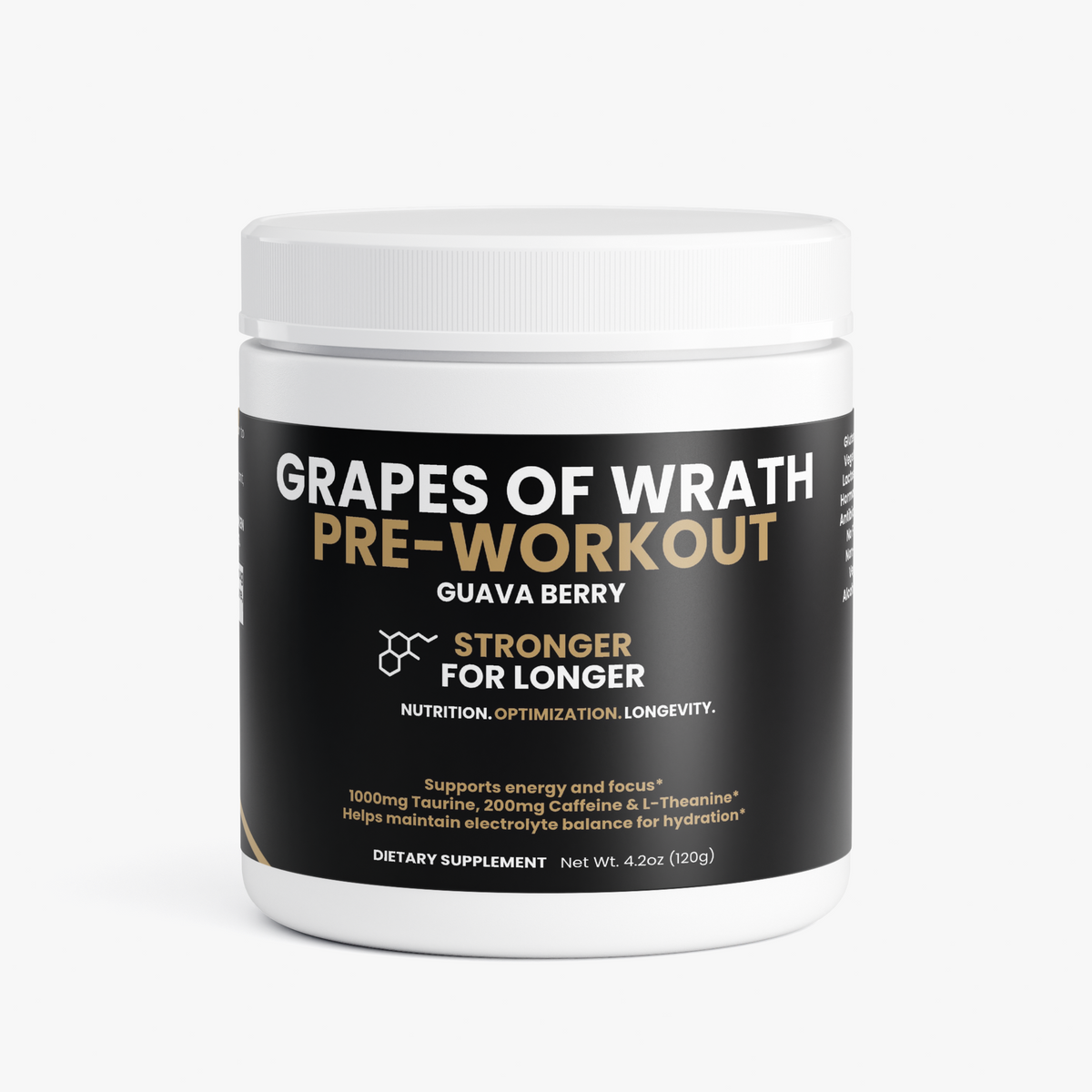 Grapes of Wrath Pre-Workout: Guava Berry