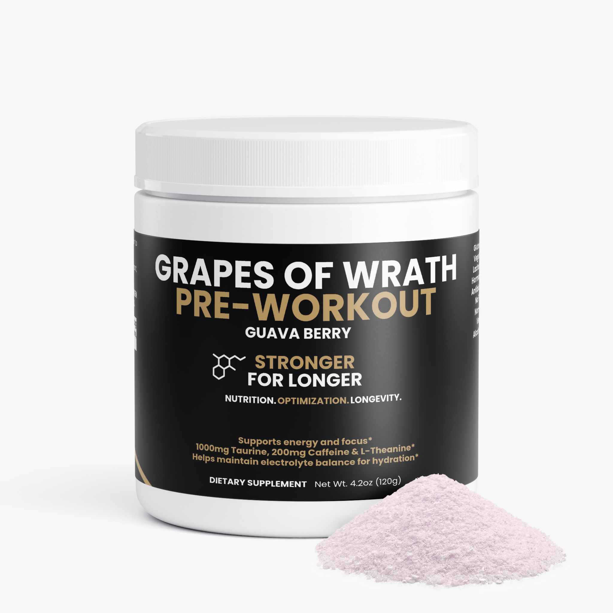 Grapes of Wrath Pre-Workout: Guava Berry