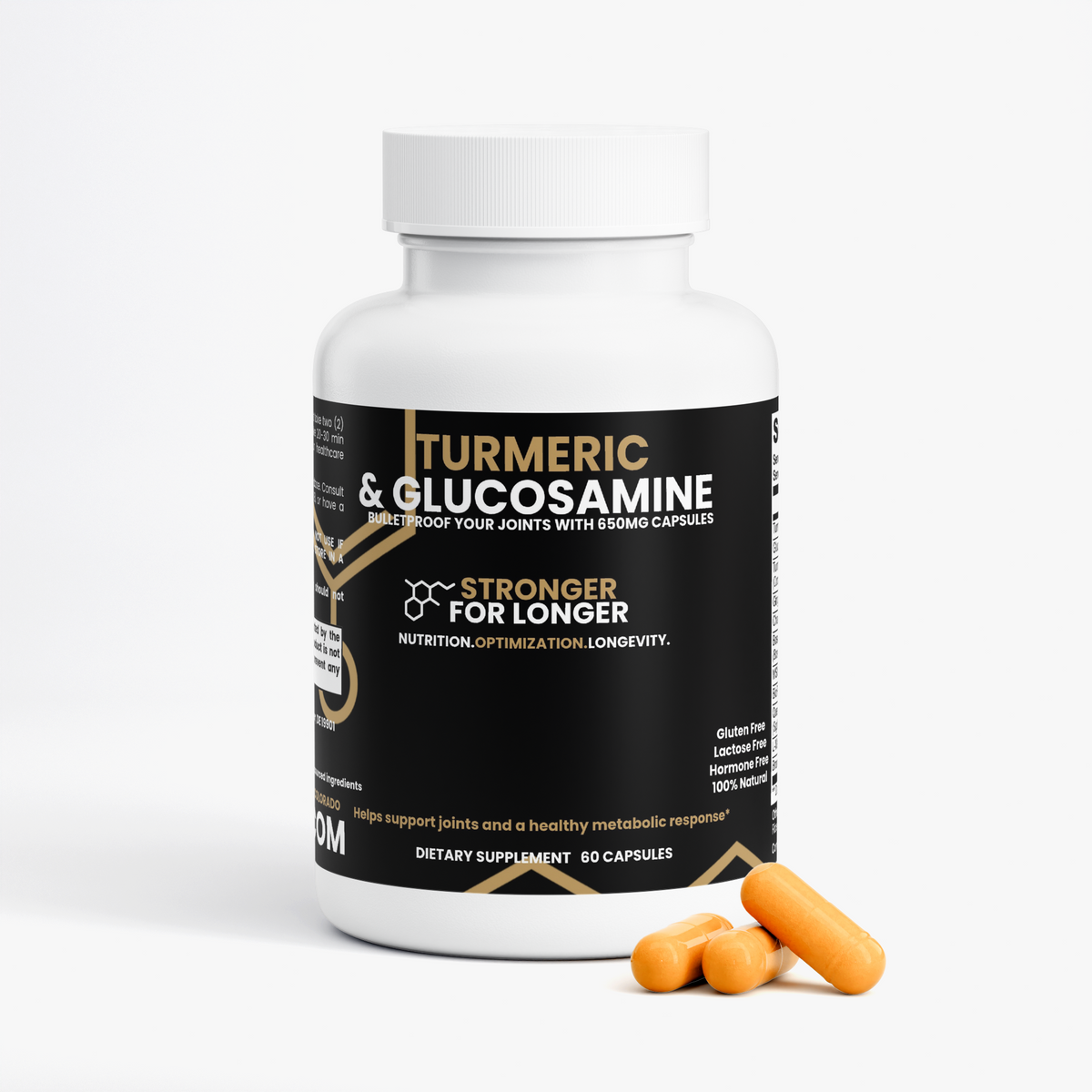 Turmeric & Glucosamine - 1330 mg: Advanced Joint Support & Mobility Formula