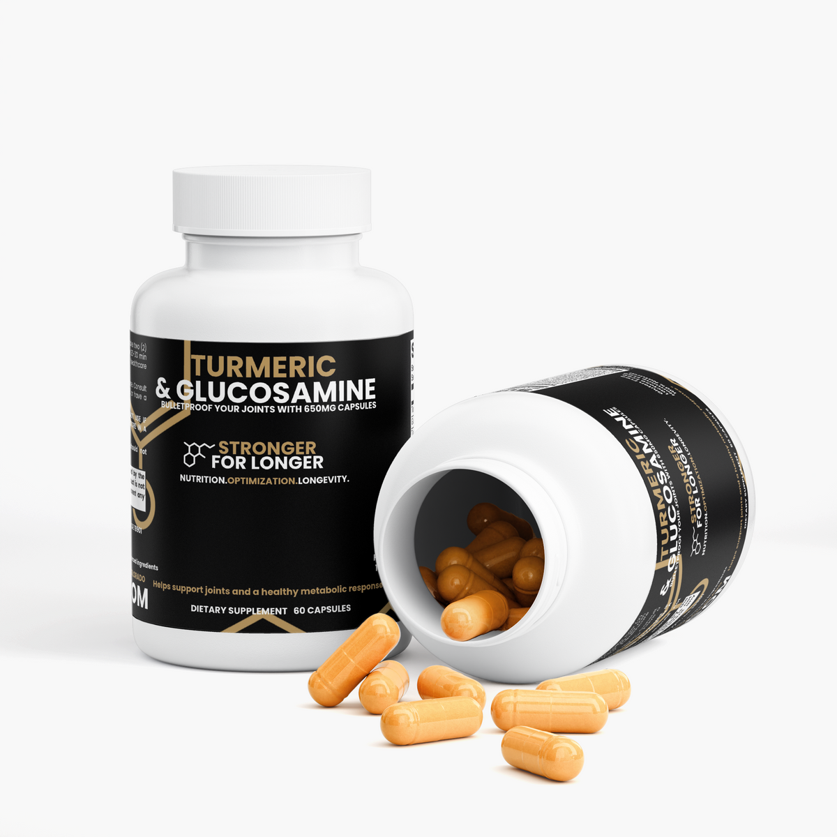 Turmeric & Glucosamine - 1330 mg: Advanced Joint Support & Mobility Formula