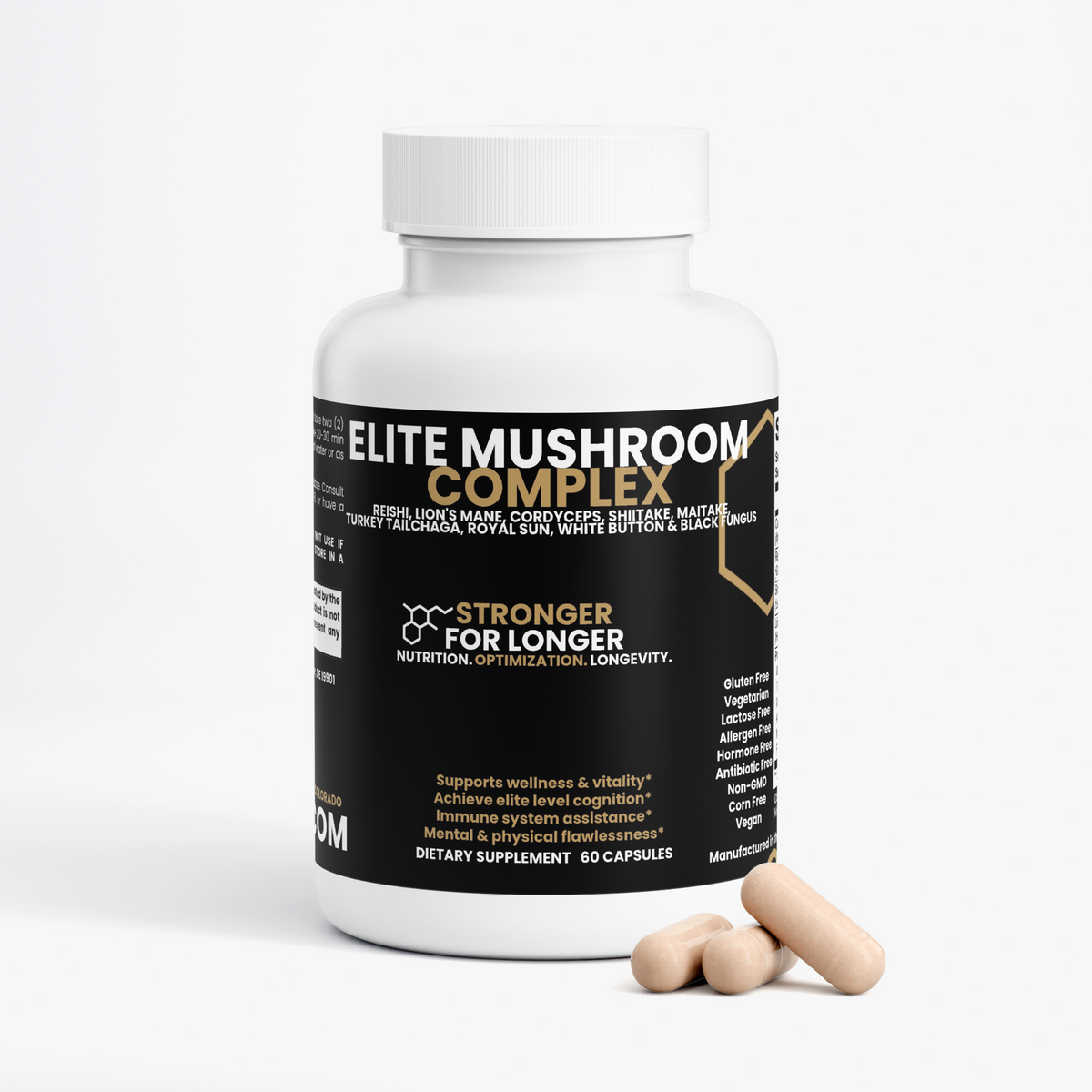 Elite Mushroom Complex: Nootropic & Positive Mood