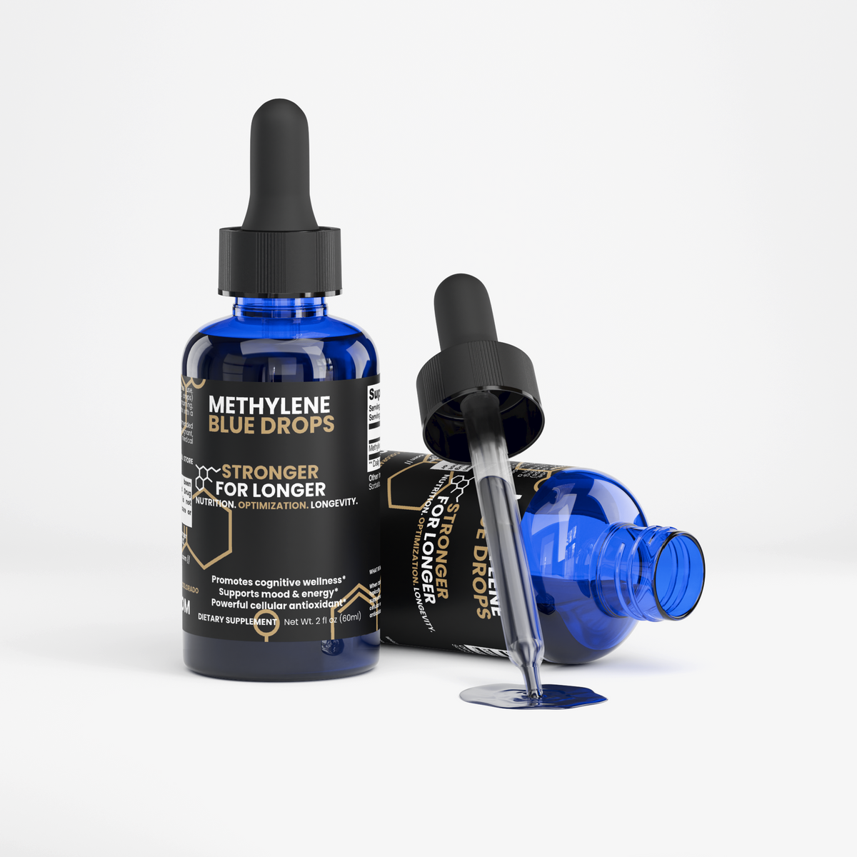 100% Pure Methylene Blue Drops (Made in USA)