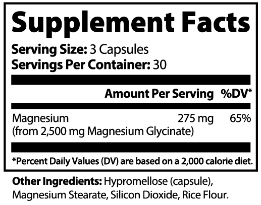 Magnesium Glycinate: Relaxation, Stress Support & Whole-Body Wellness