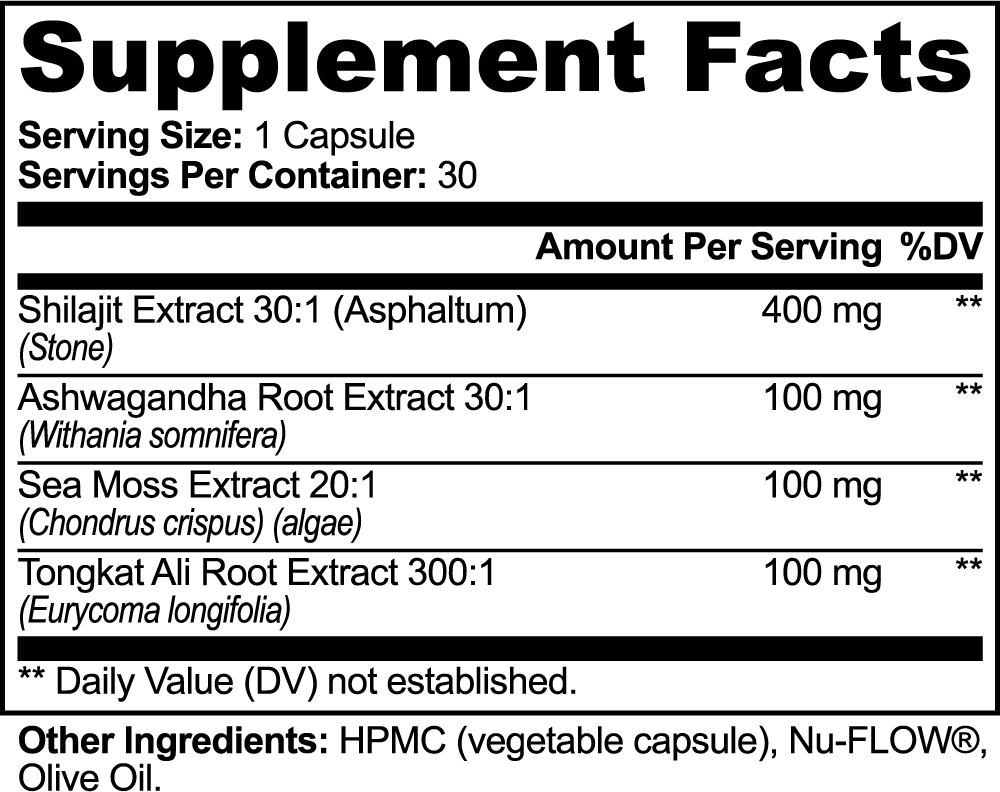 Shilajit Stress & Immunity Complex