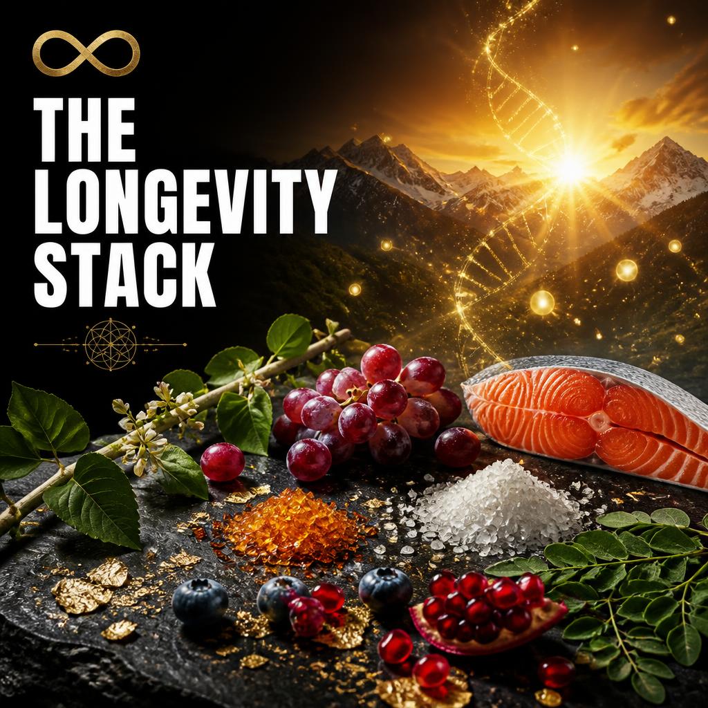 The Longevity Stack: 5-Product Healthy Aging & Cellular Energy Support Bundle