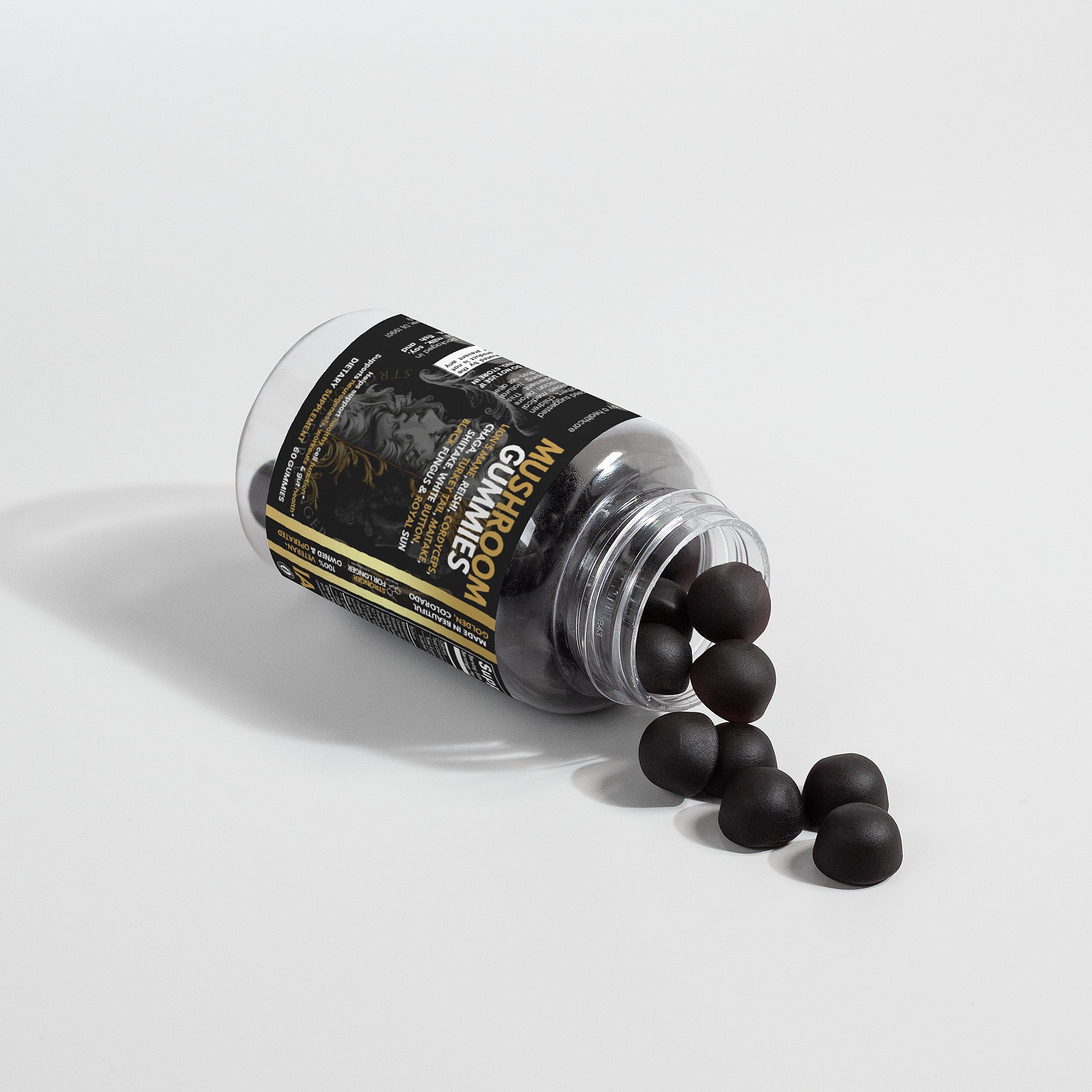 MindFuel Mushroom Nootropic Stack: 4-in-1 Daily Brain Optimizer