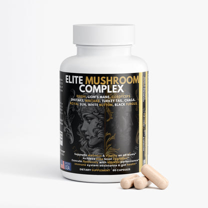 MindFuel Mushroom Nootropic Stack: 4-in-1 Daily Brain Optimizer