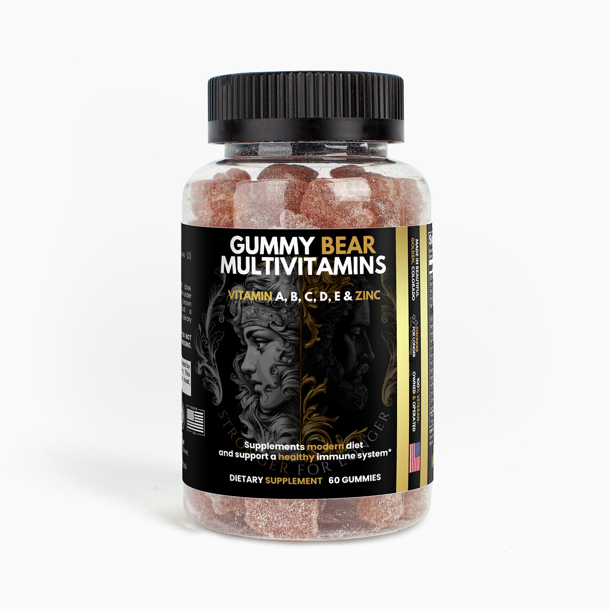 Gummy Bear Daily Multivitamin: A, B, C, D, E & Zinc