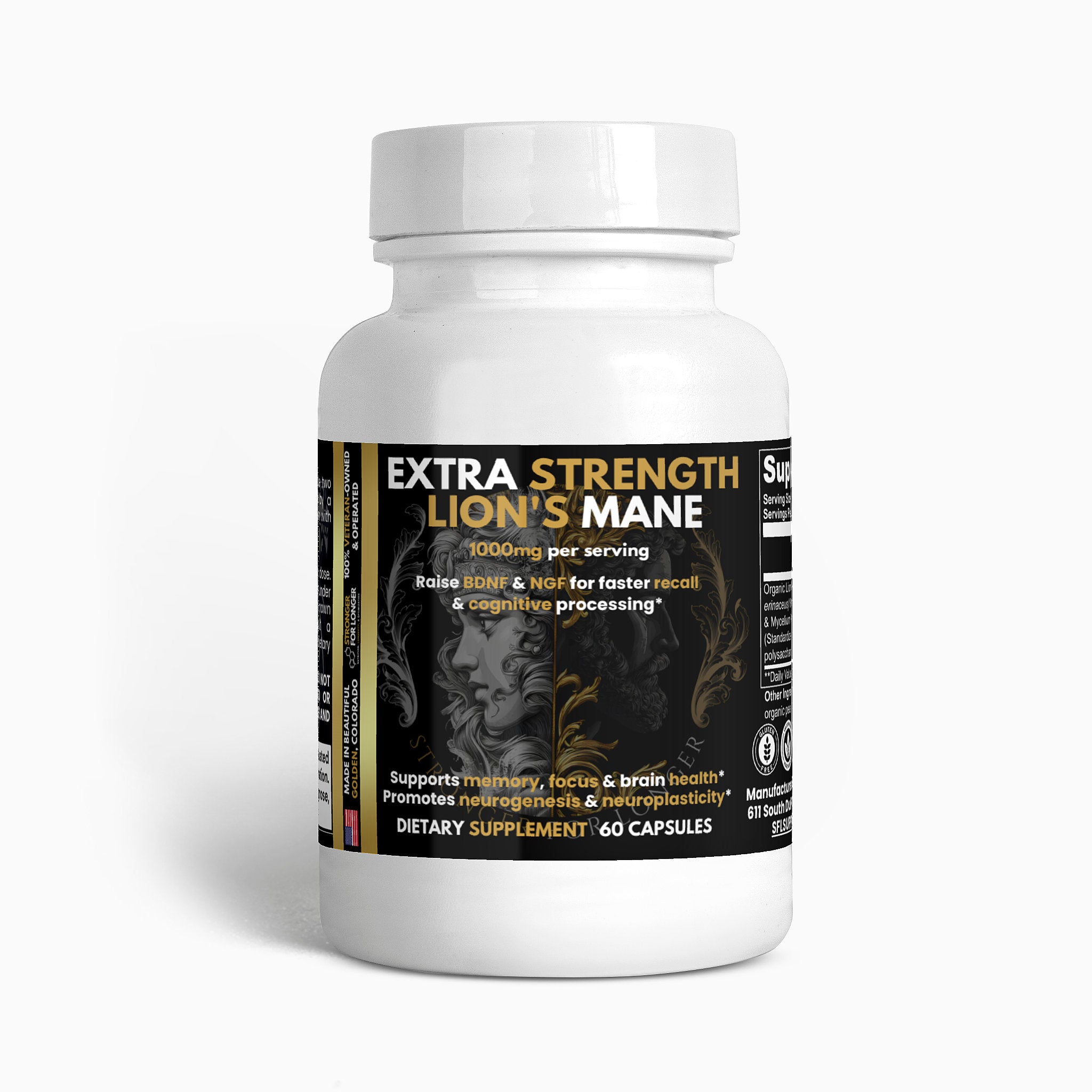 Lion’s Mane Mushroom Extra Strength: Mental Performance