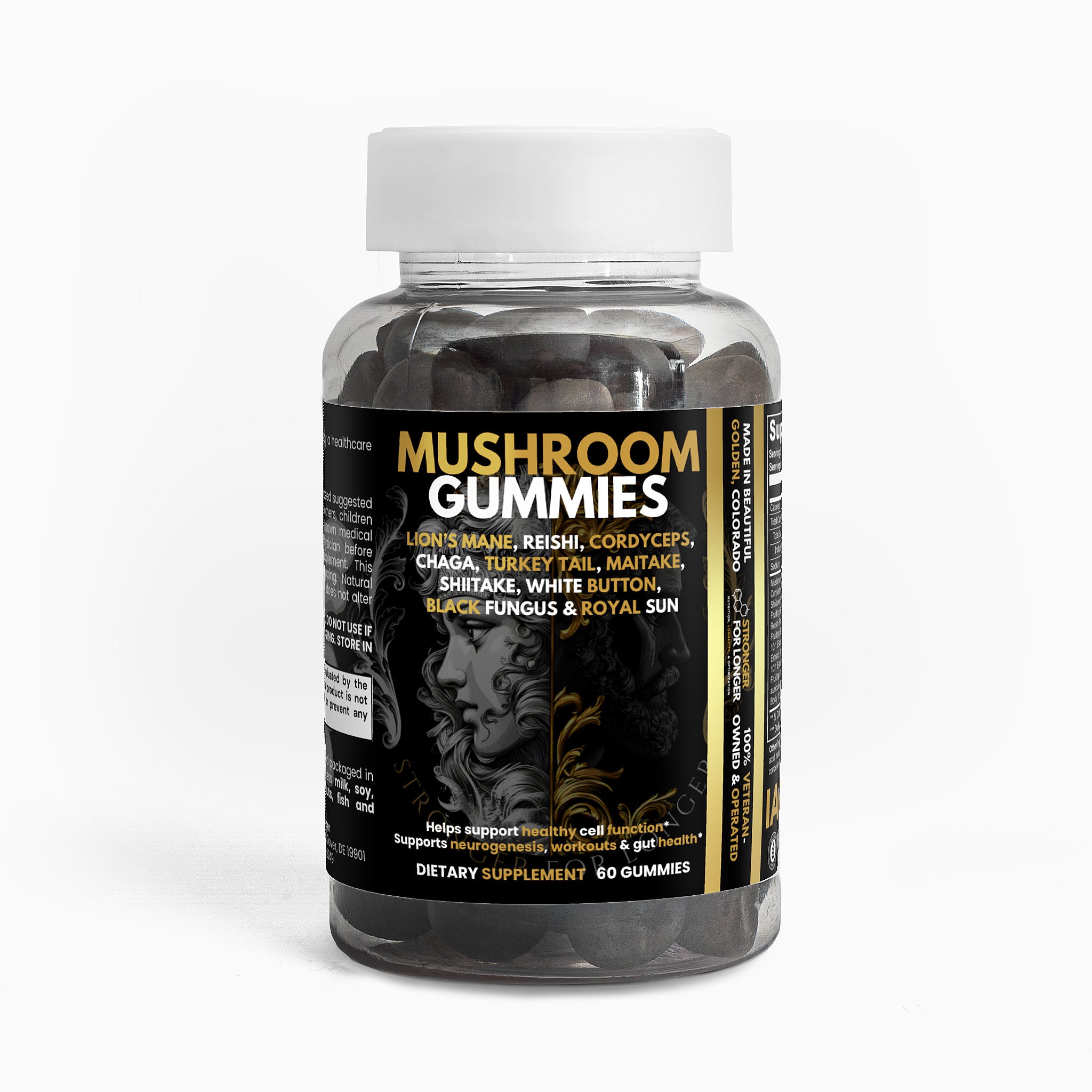 Lion’s Mane Mushroom Gummies: Chaga, Reishi & More