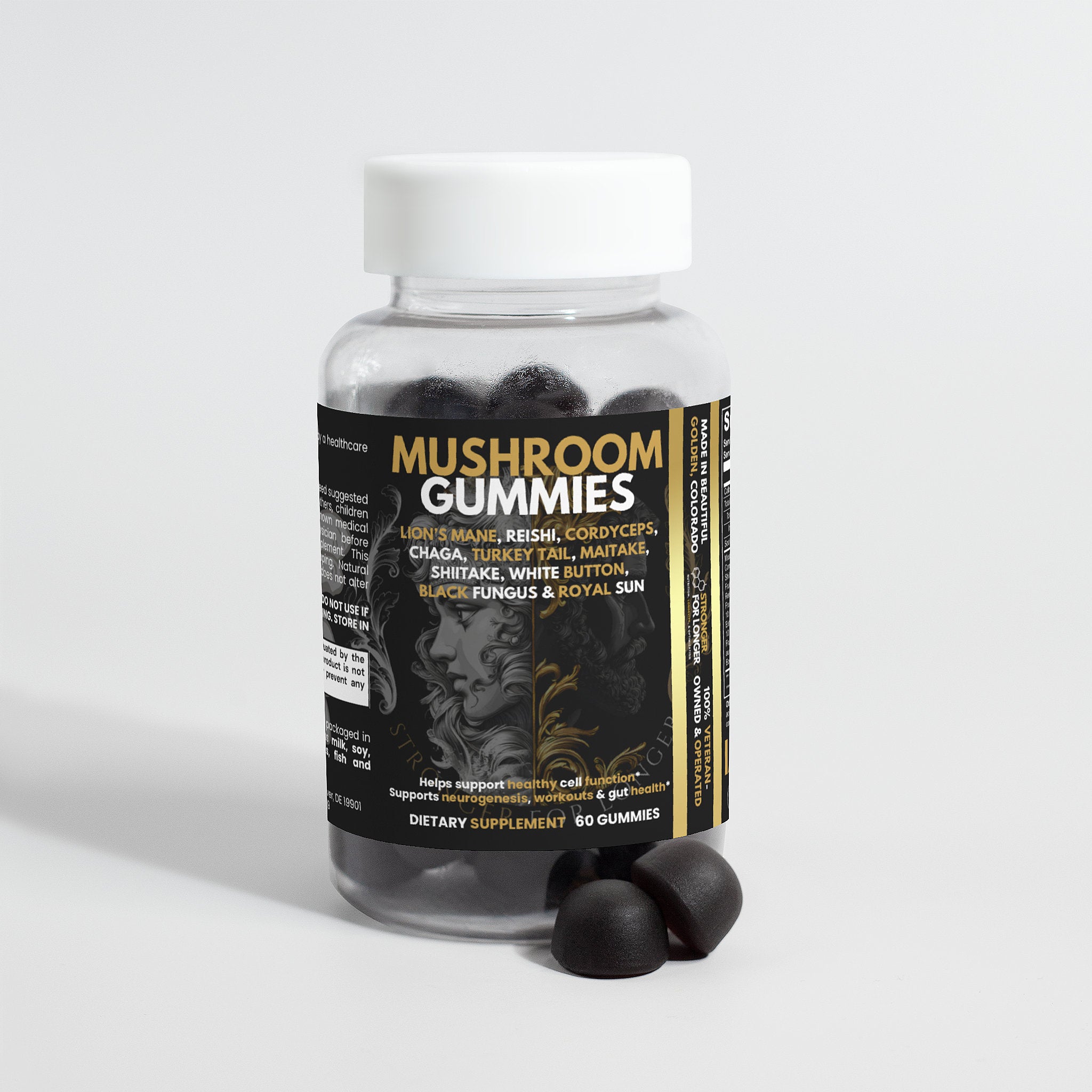 Lion’s Mane Mushroom Gummies: Chaga, Reishi & More