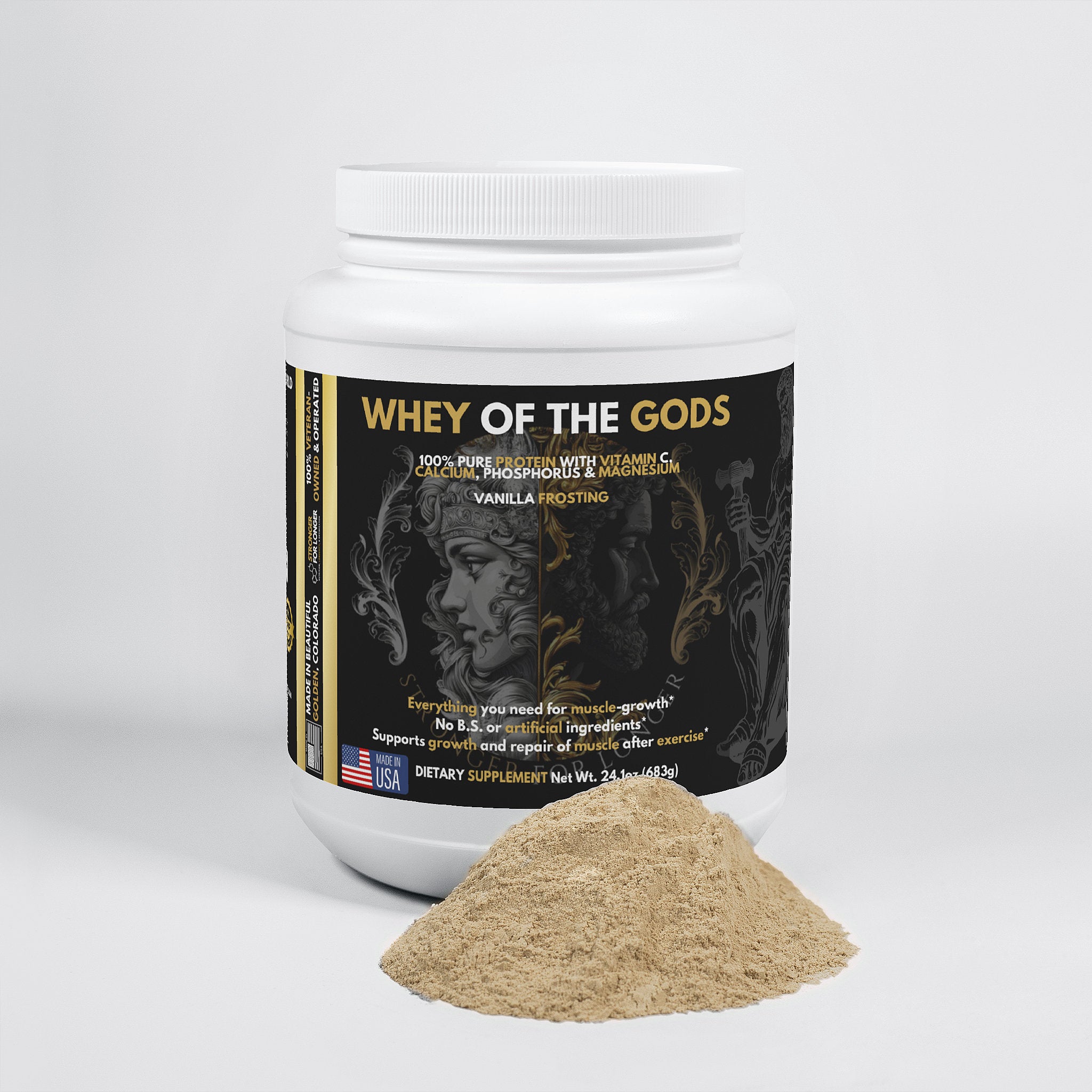 Whey of the Gods: Vanilla Frosting