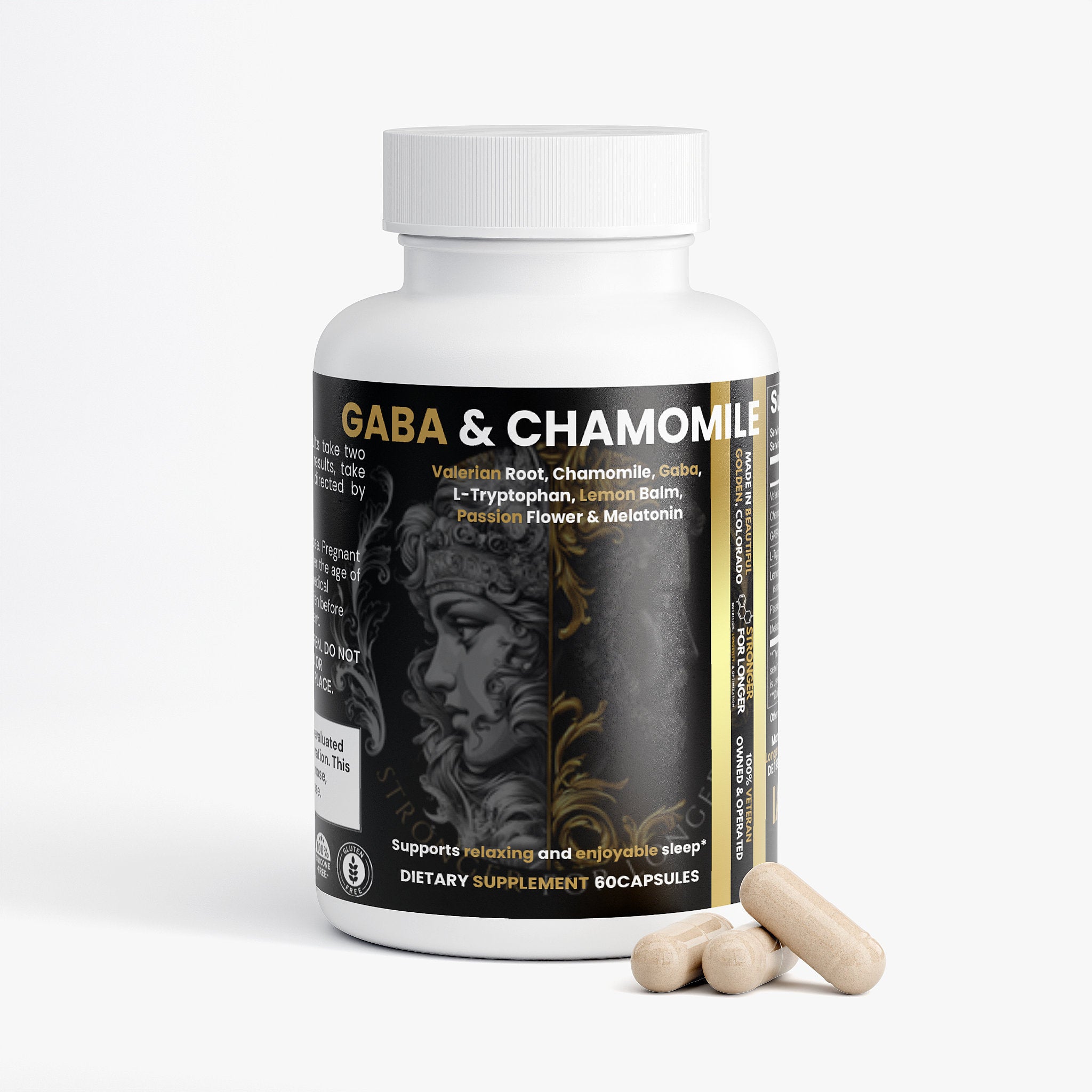 GABA & Chamomile: Perfect Sleep Formula