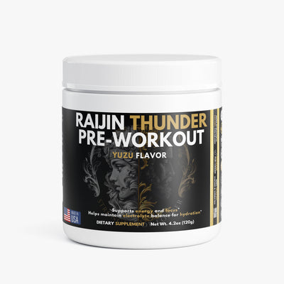 Raijin Thunder Pre-Workout: Yuzu Flavor