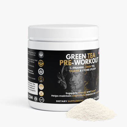 Green Tea Pre-Workout: L-Theanine, Taurine & Caffeine