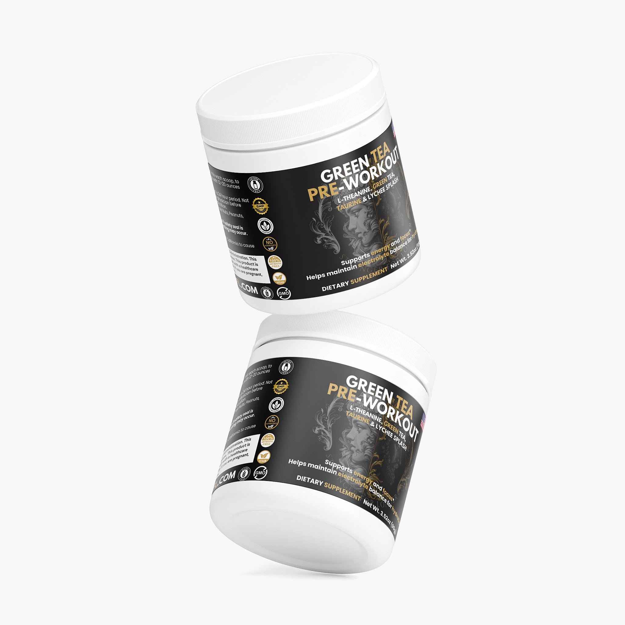 Green Tea Pre-Workout: L-Theanine, Taurine & Caffeine