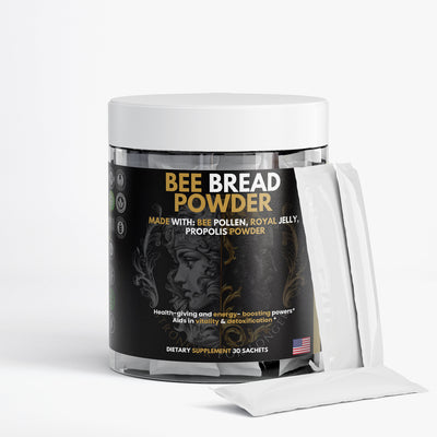 Bee Bread Superfood Powder Sticks: Energy, Endurance & Immunity