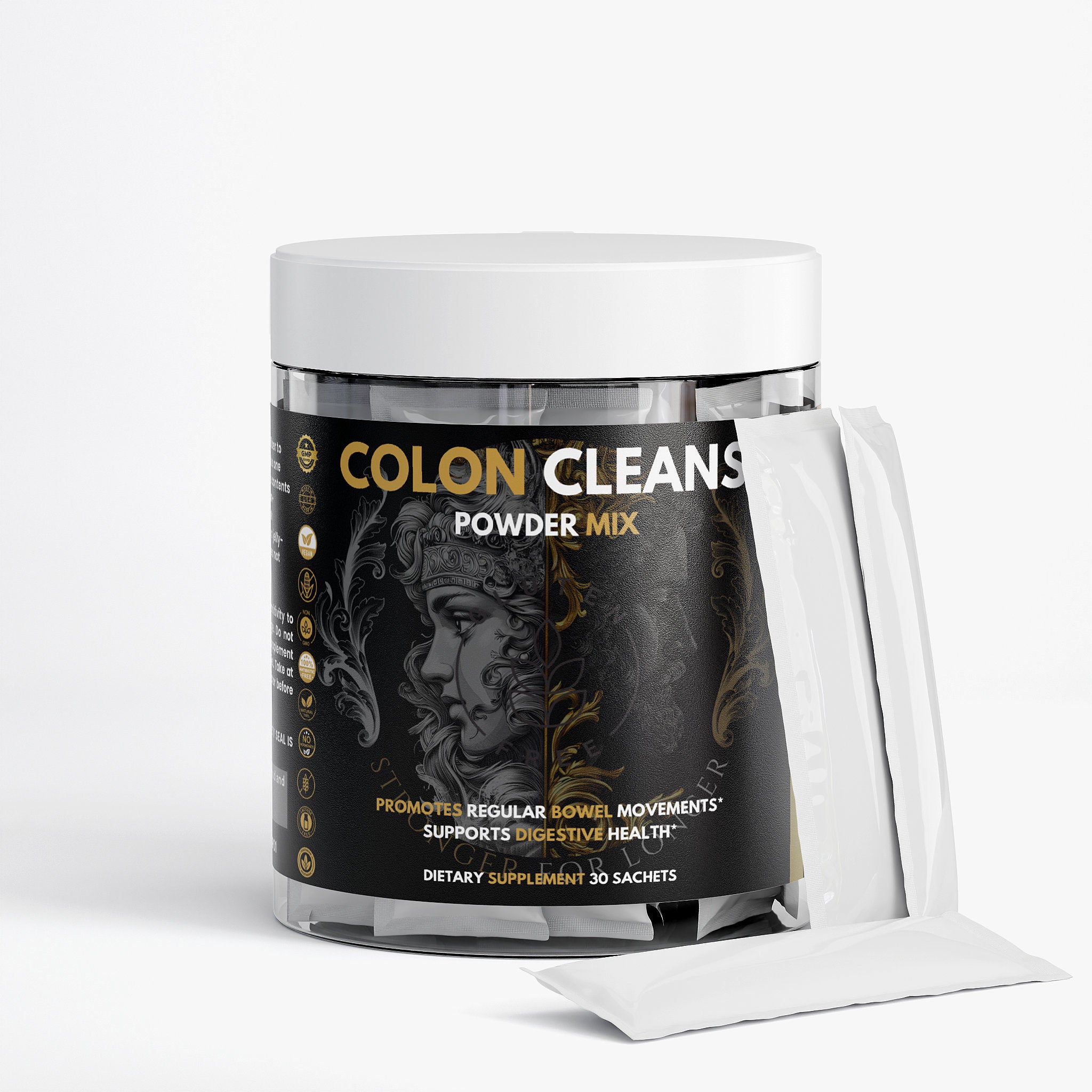 Colon Cleanse Powder Sticks: Refresh, Revitalize & Cure Bloating