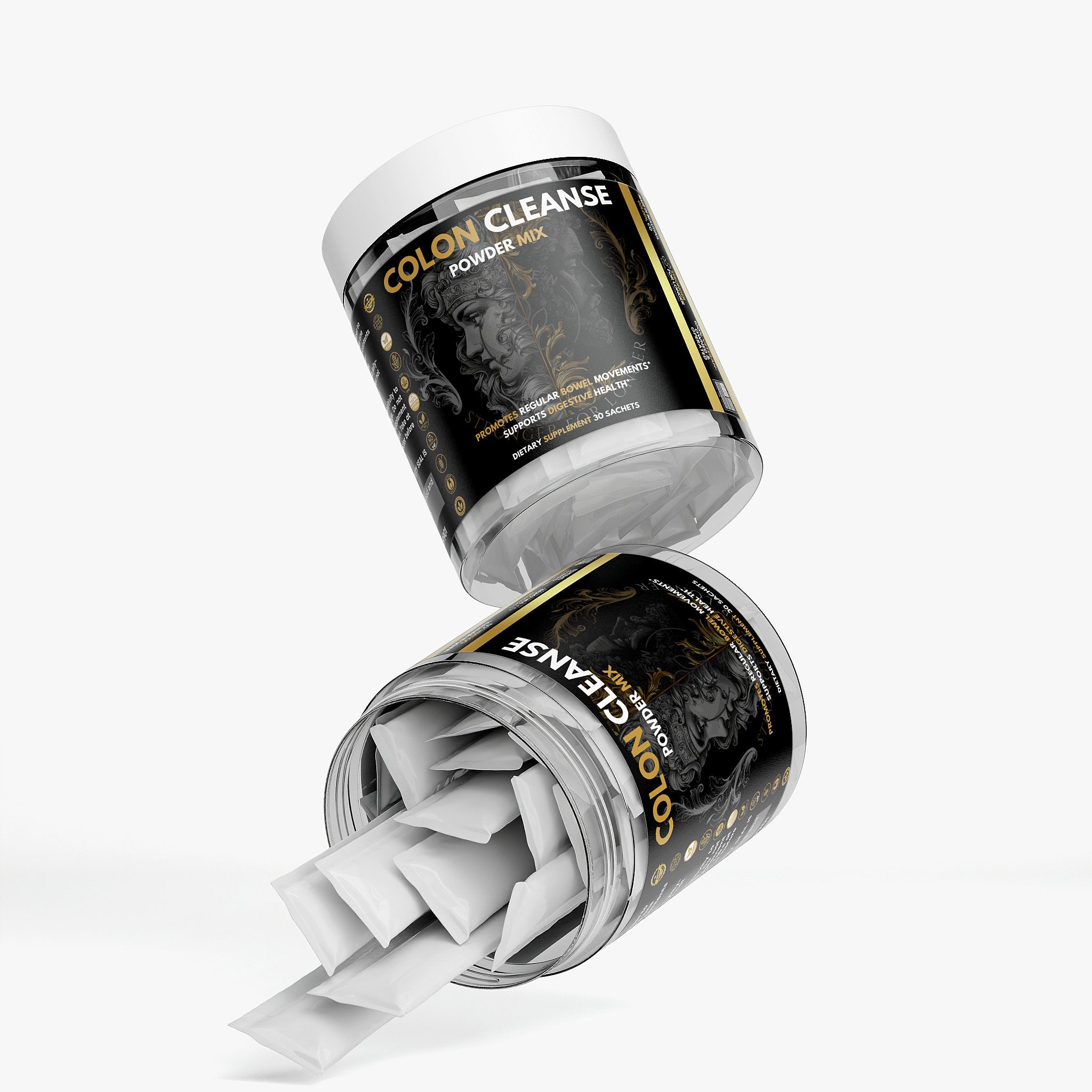 Colon Cleanse Powder Sticks: Refresh, Revitalize & Cure Bloating