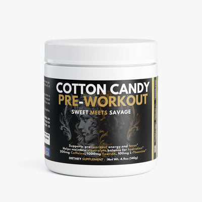Cotton Candy Pre-Workout: Sweet Meets Savage