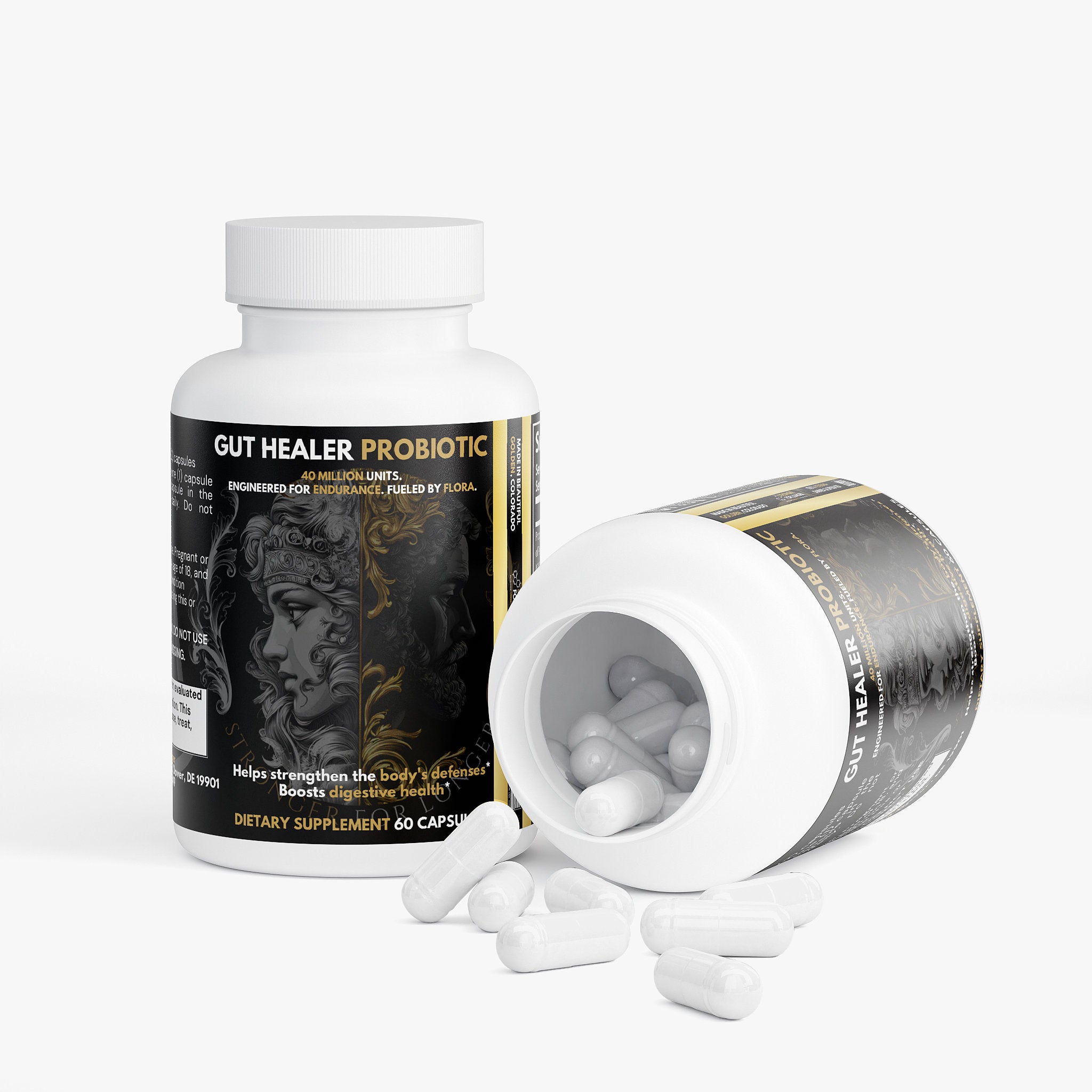 Gut Healer Probiotic – 40 Billion Units 🌿✨ Advanced Digestive & Metabolic Support