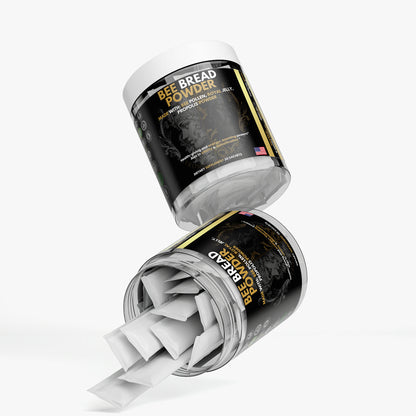 Bee Bread Superfood Powder Sticks: Energy, Endurance & Immunity