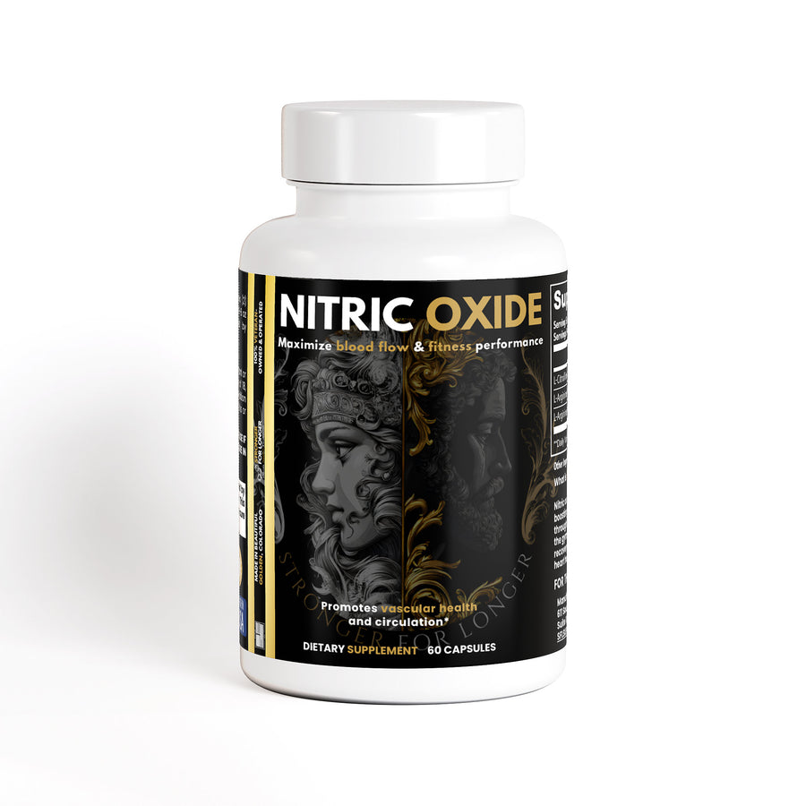 Nitric Oxide O2 Optimizer: 60 Veggie Capsules for Blood Flow & Pump Support