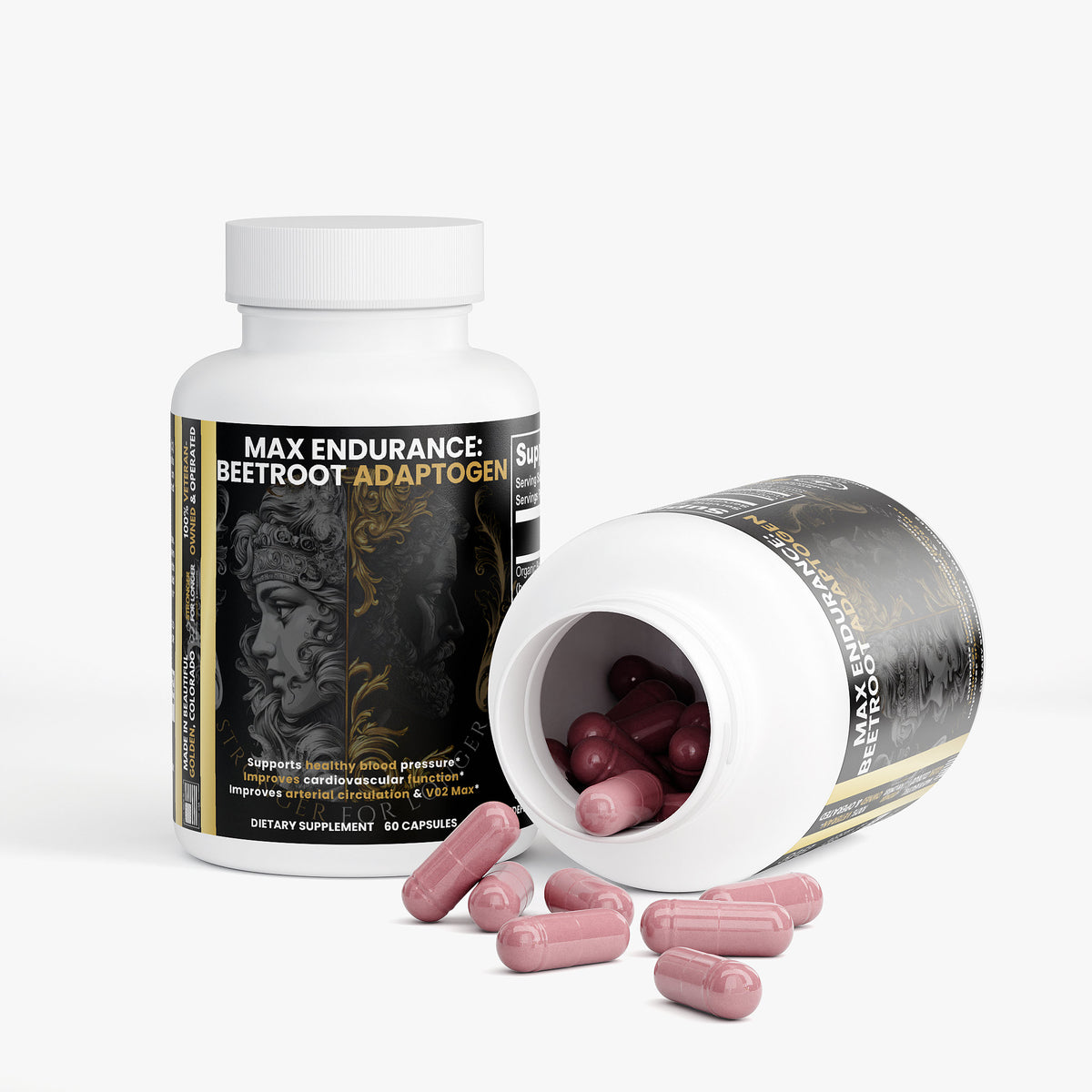 The Warrior Stack: 4-Product Energy, Endurance & Recovery Support Bundle