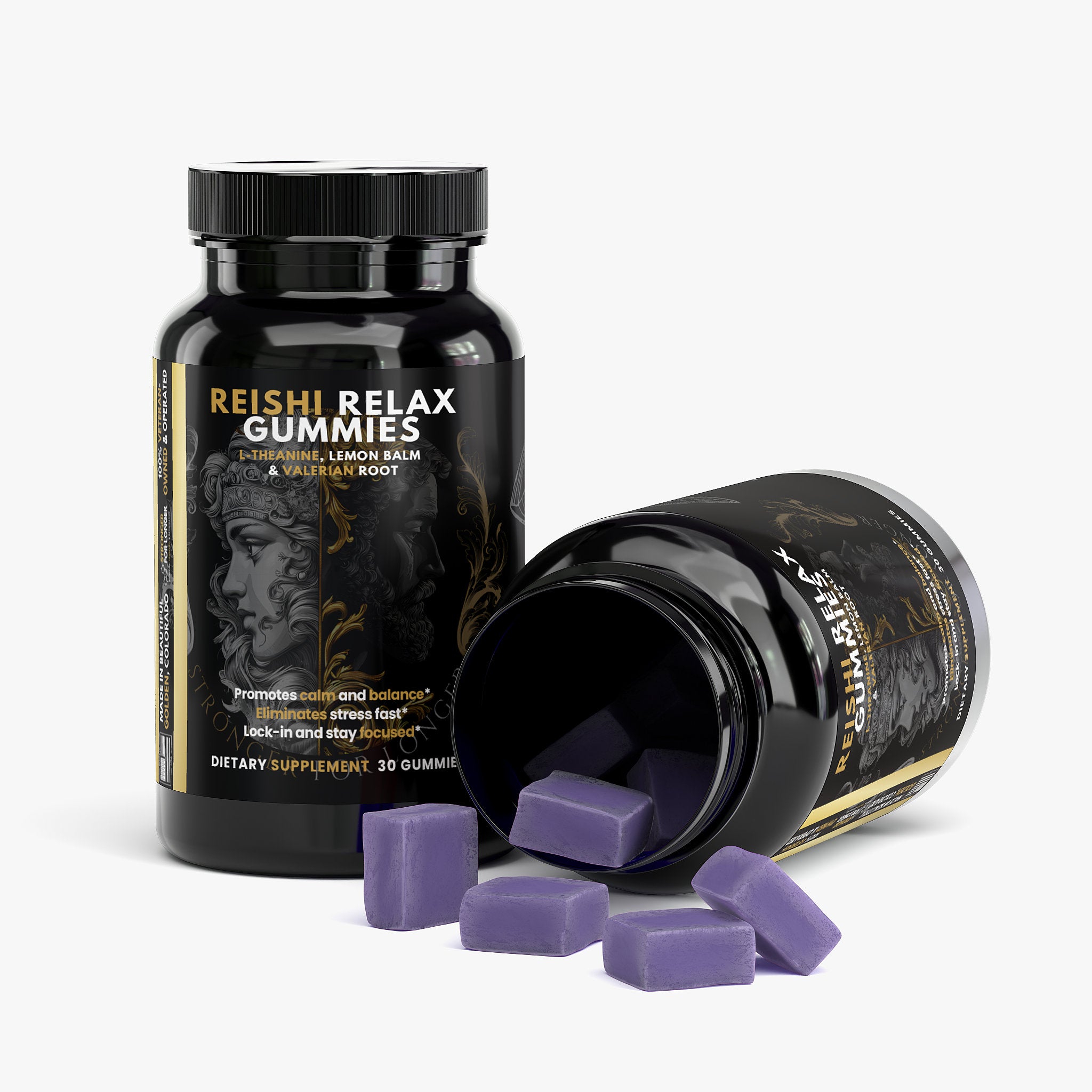 Reishi Relax Gummies: Detox & Destress Naturally