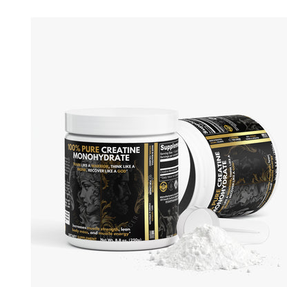 100% Pure & Natural Creatine Monohydrate: Power, Performance & Recovery Support