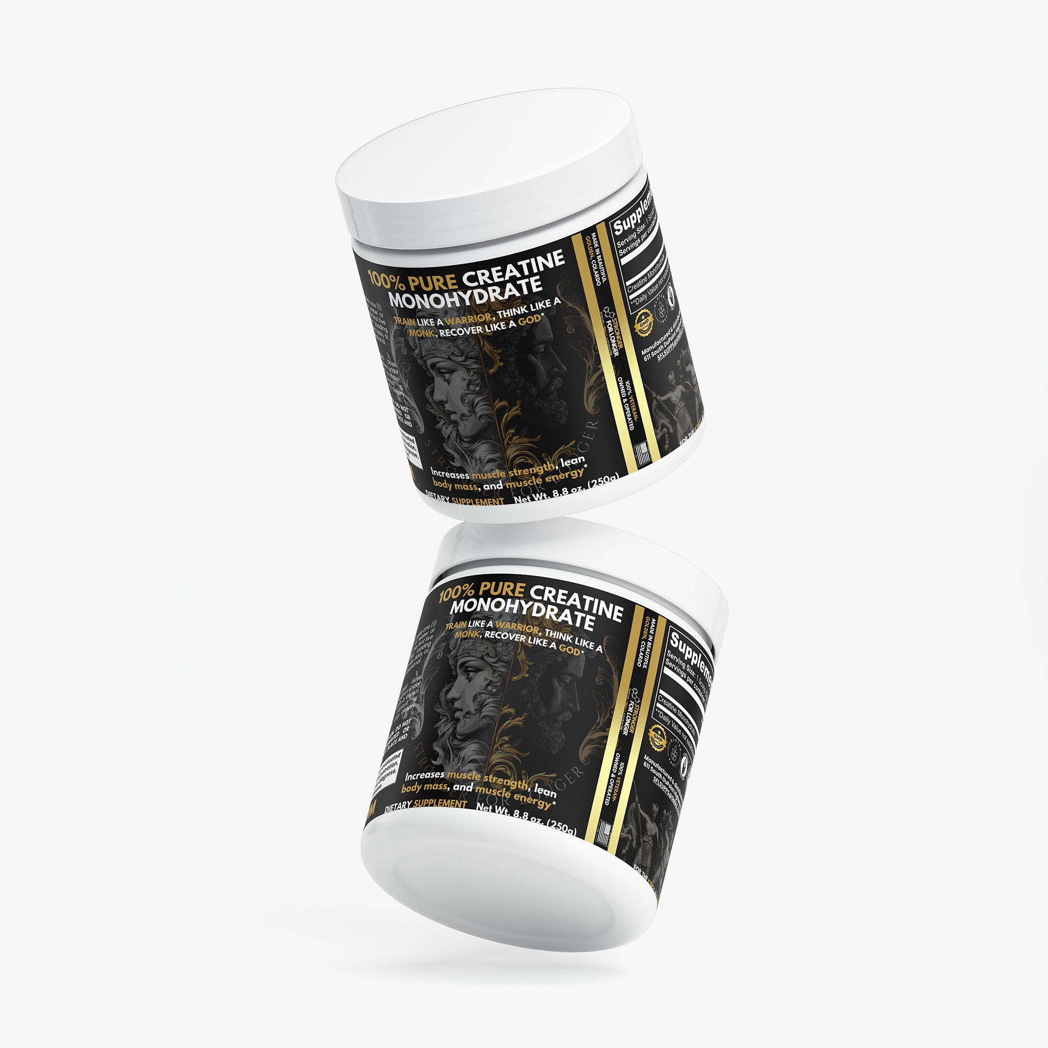 100% Pure & Natural Creatine Monohydrate: Power, Performance & Recovery Support