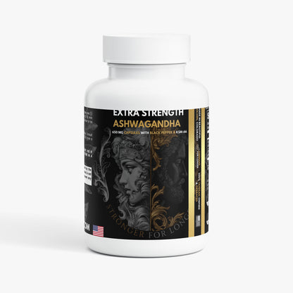 100% Pure Ashwagandha with KSM-66: Anxiety & Stress Relief
