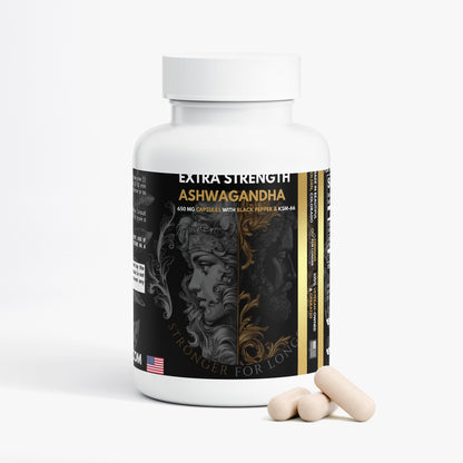 100% Pure Ashwagandha with KSM-66: Anxiety & Stress Relief