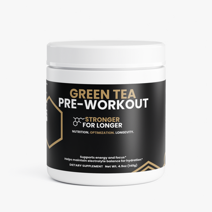Green Tea Pre-Workout: L-Theanine, Taurine & Caffeine