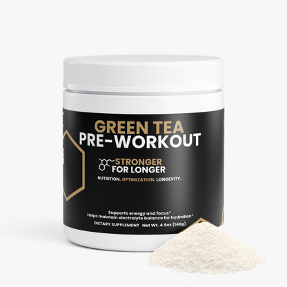Green Tea Pre-Workout: L-Theanine, Taurine & Caffeine