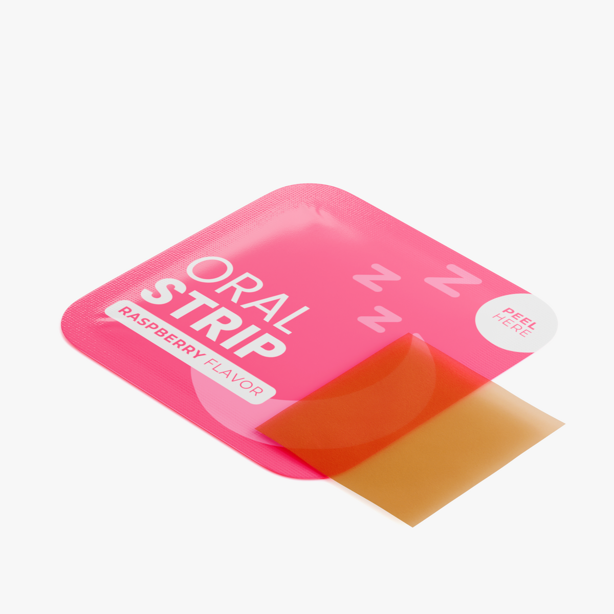 Deep Sleep Strips: 30 Raspberry Oral Strips with Valerian, Chamomile & Melatonin for Nightly Rest Support