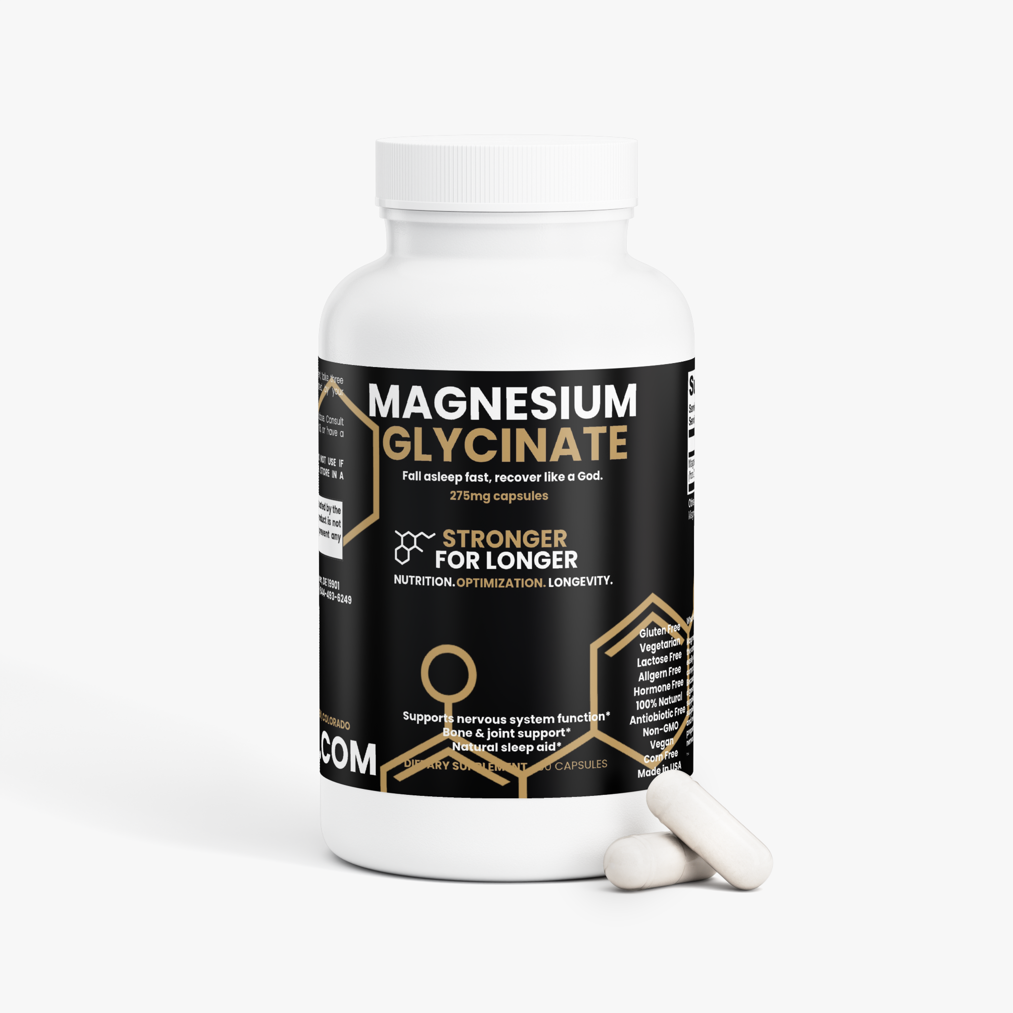 Magnesium Glycinate: Relaxation, Stress Support & Whole-Body Wellness