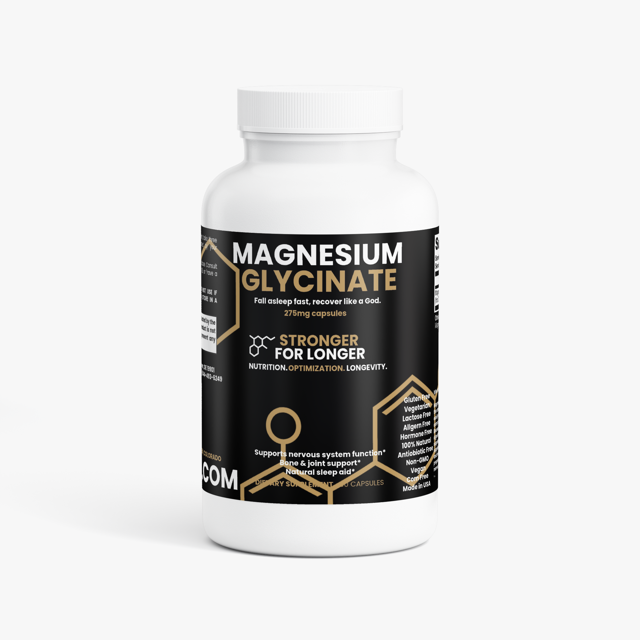 Magnesium Glycinate: Relaxation, Stress Support & Whole-Body Wellness