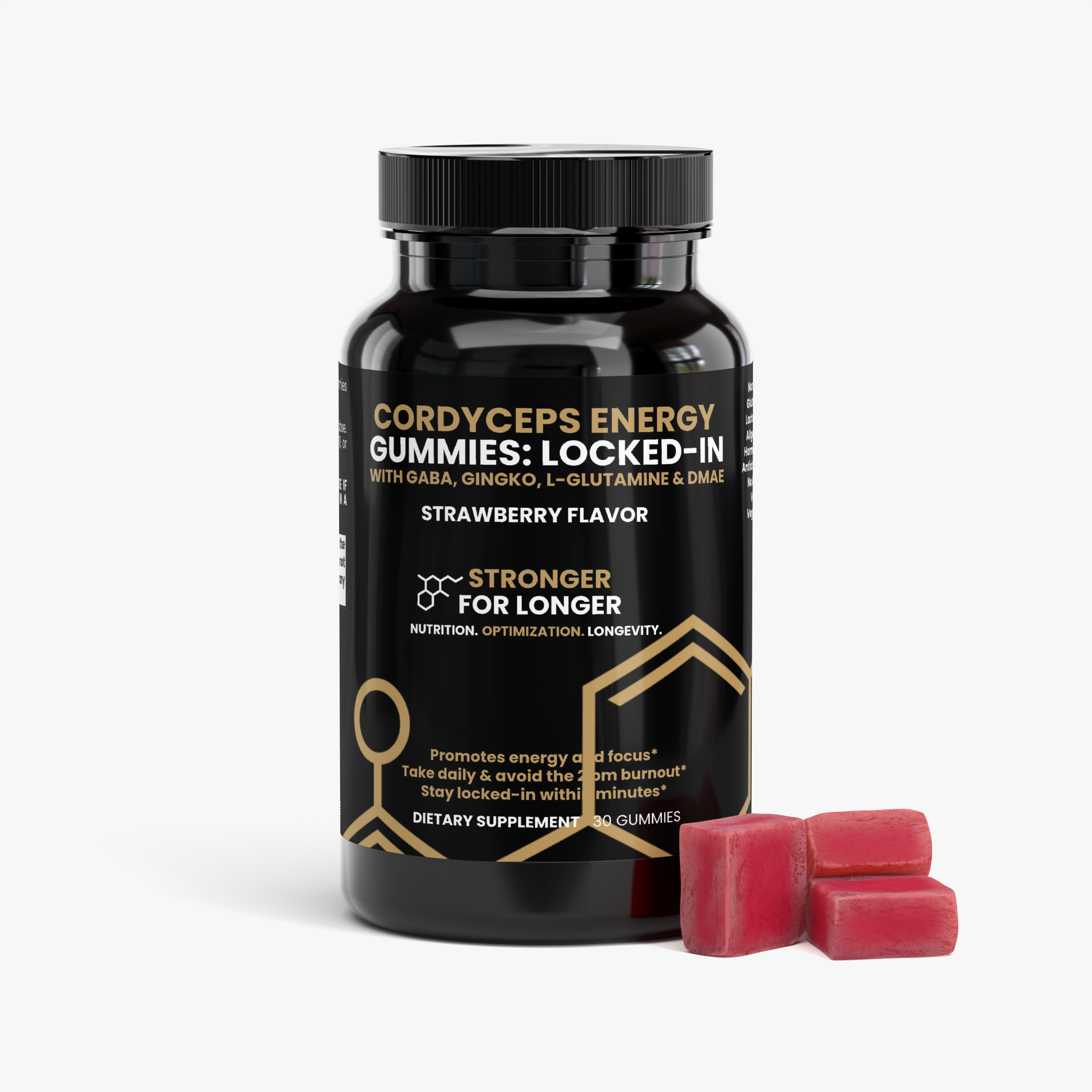 Cordyceps Energy Gummies: Locked-In
